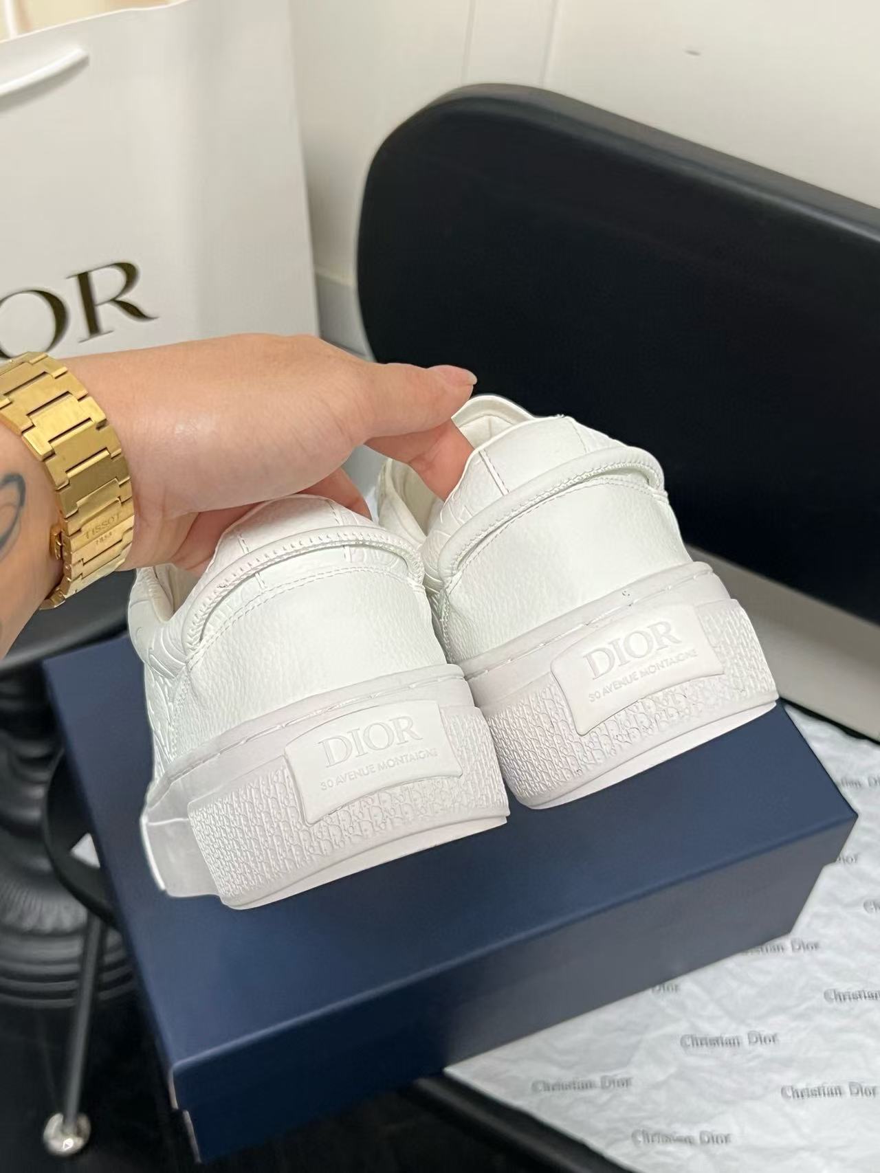 DI0Rプリントスニーカー【50％割引+送料無料】