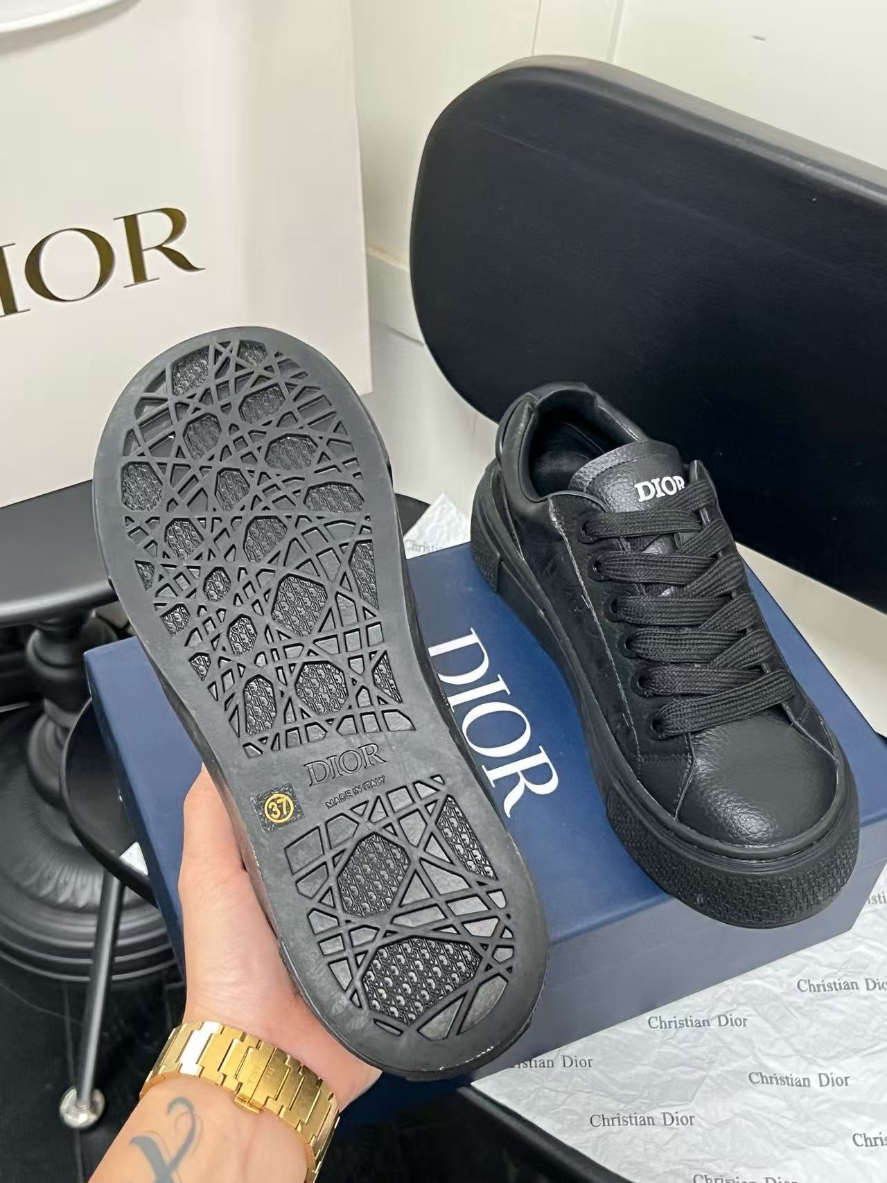 DI0Rプリントスニーカー【50％割引+送料無料】