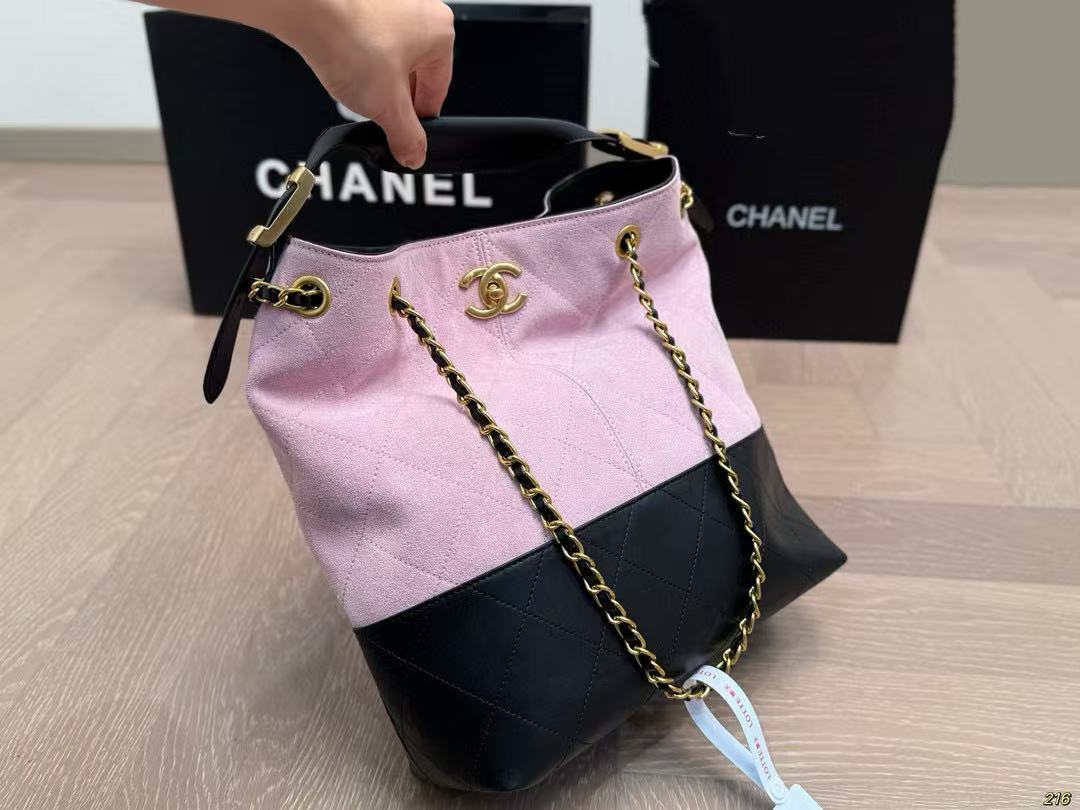 CHANE1 チェーンバケットバッグ【50％割引+送料無料】