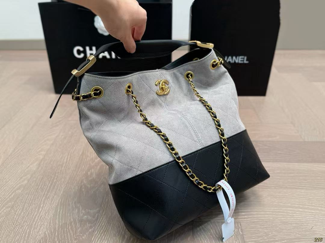 CHANE1 チェーンバケットバッグ【50％割引+送料無料】