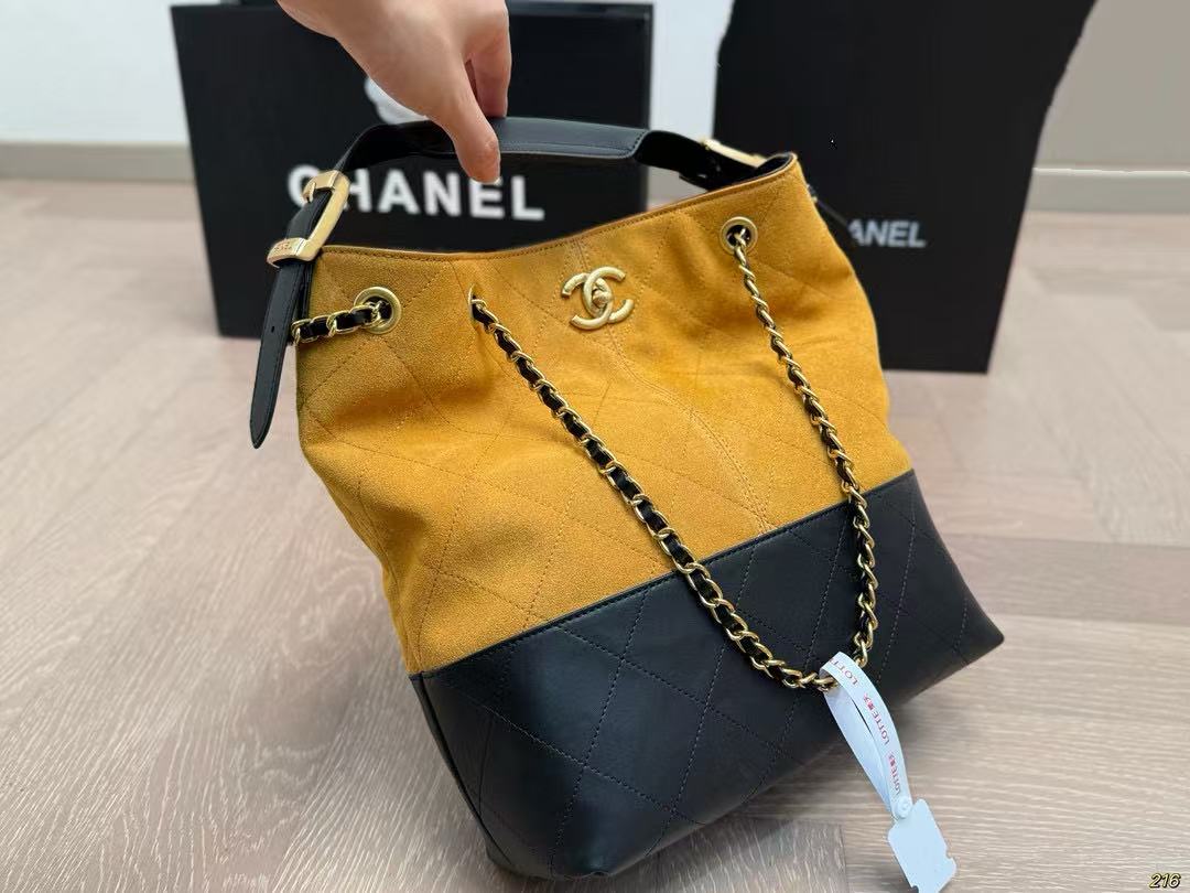 CHANE1 チェーンバケットバッグ【50％割引+送料無料】