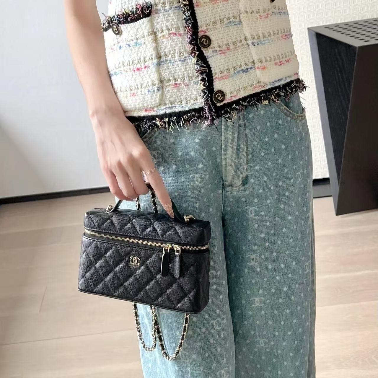 CHANE1 チェーンハンドバッグ【50％割引+送料無料】