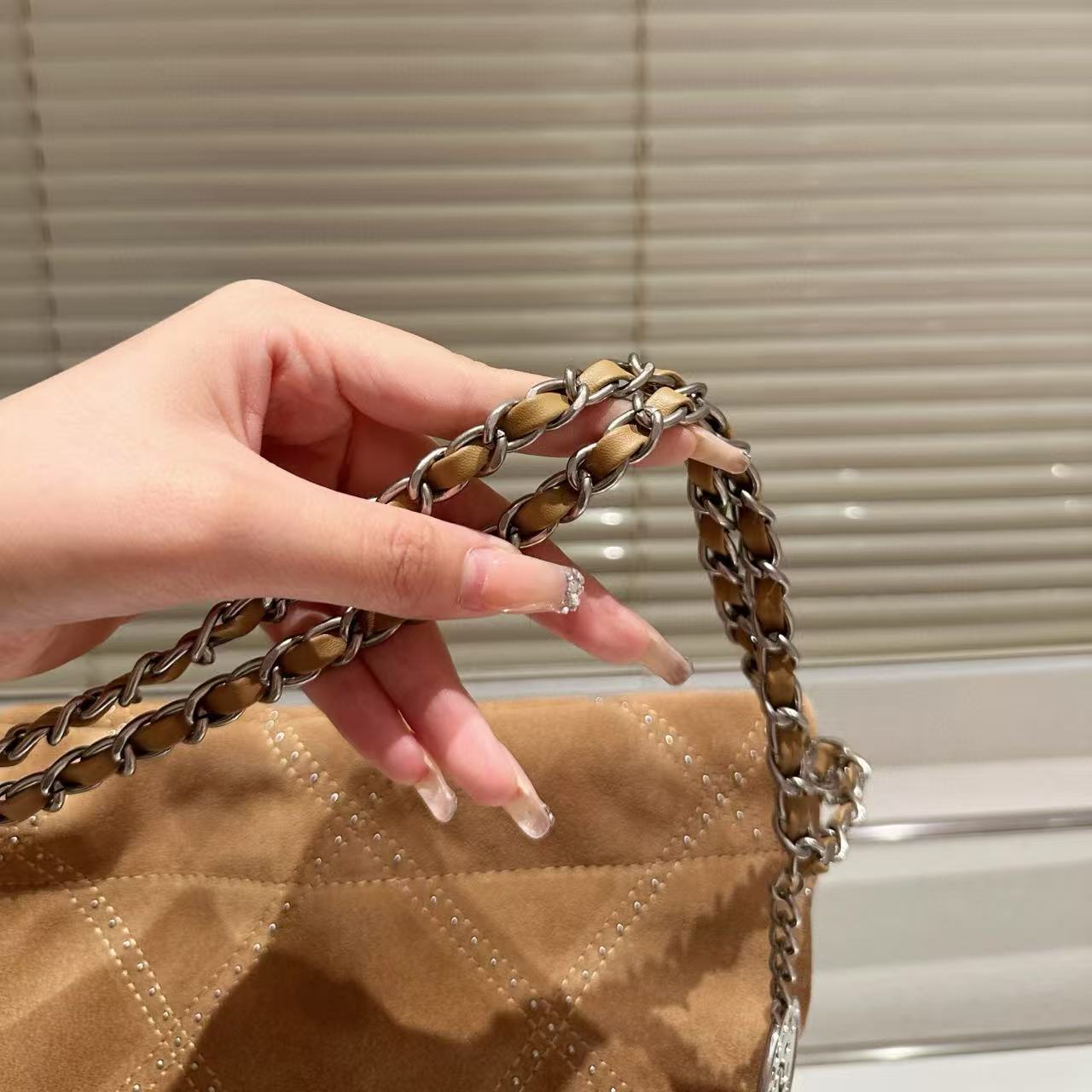 CHANE1 ディアスキンチェーンショッピングバッグ【50％割引+送料無料】