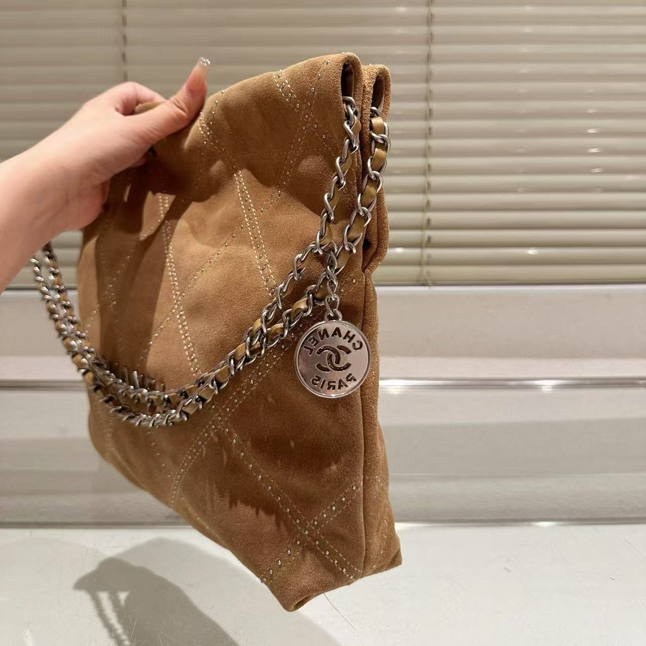 CHANE1 ディアスキンチェーンショッピングバッグ【50％割引+送料無料】