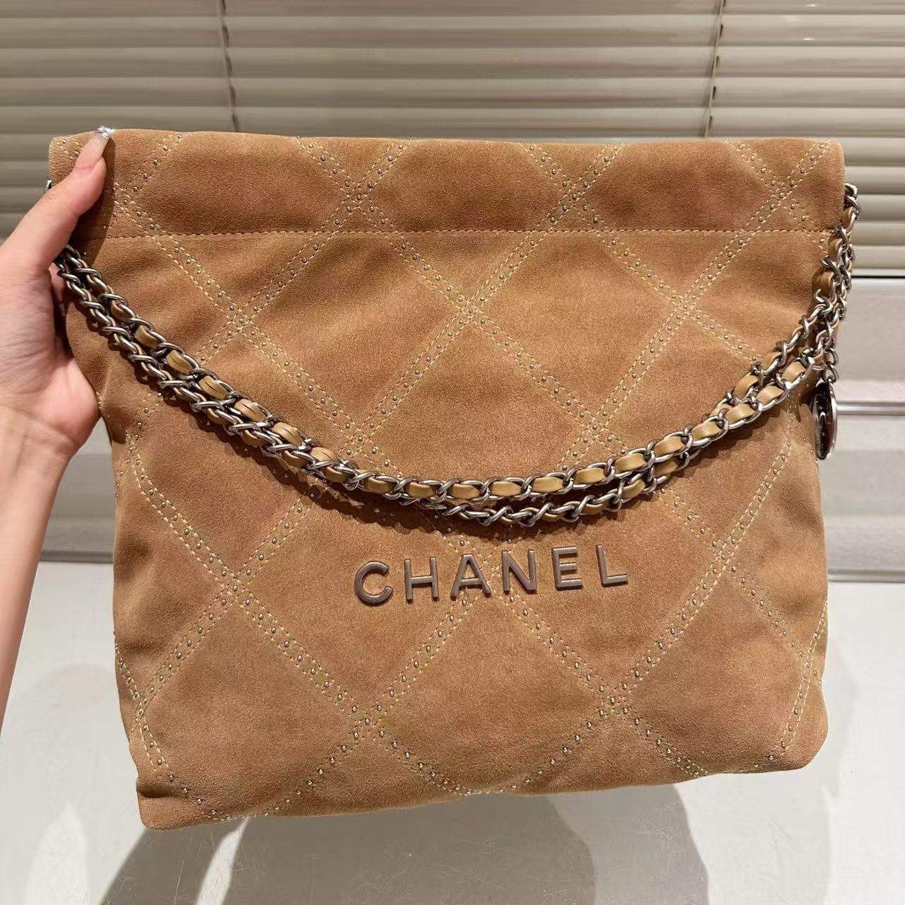 CHANE1 ディアスキンチェーンショッピングバッグ【50％割引+送料無料】