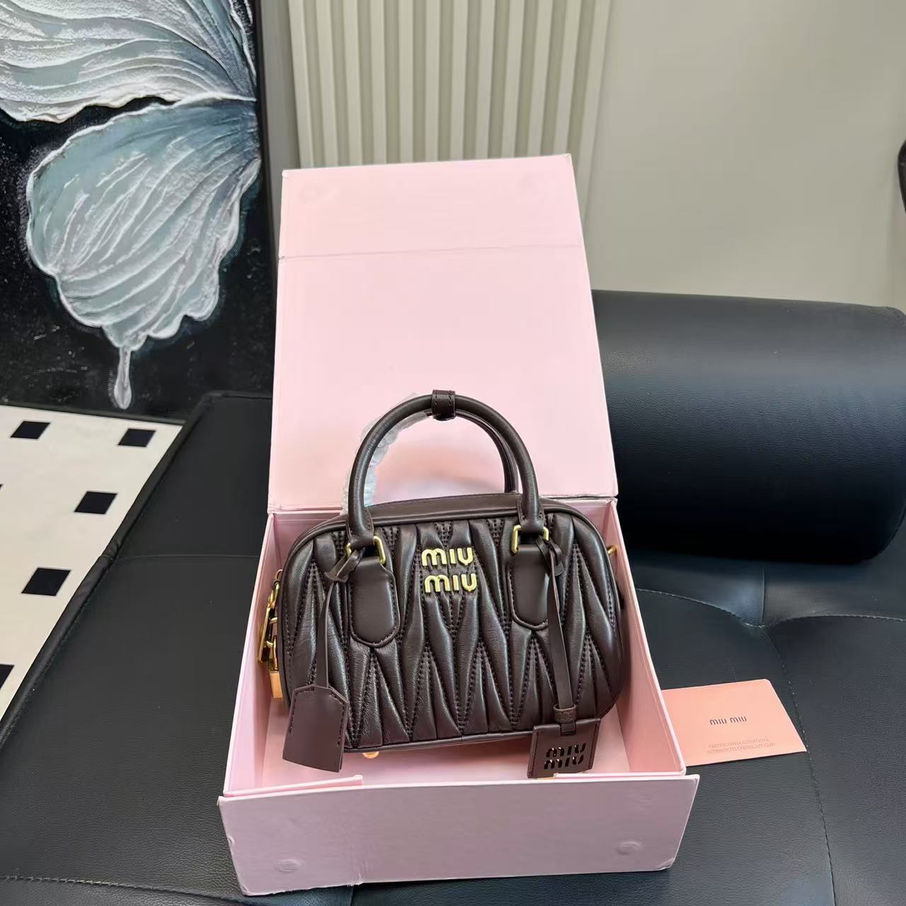 M1UM1U プリーツトートバッグ【50％割引+送料無料】