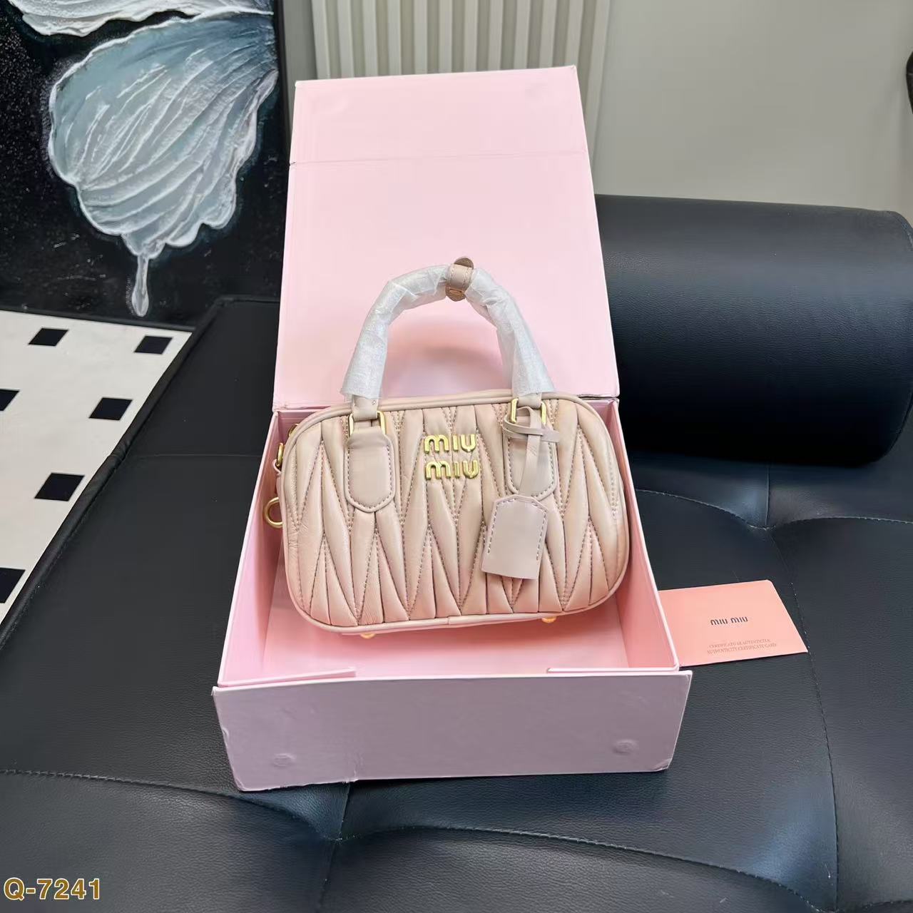 M1UM1U プリーツトートバッグ【50％割引+送料無料】