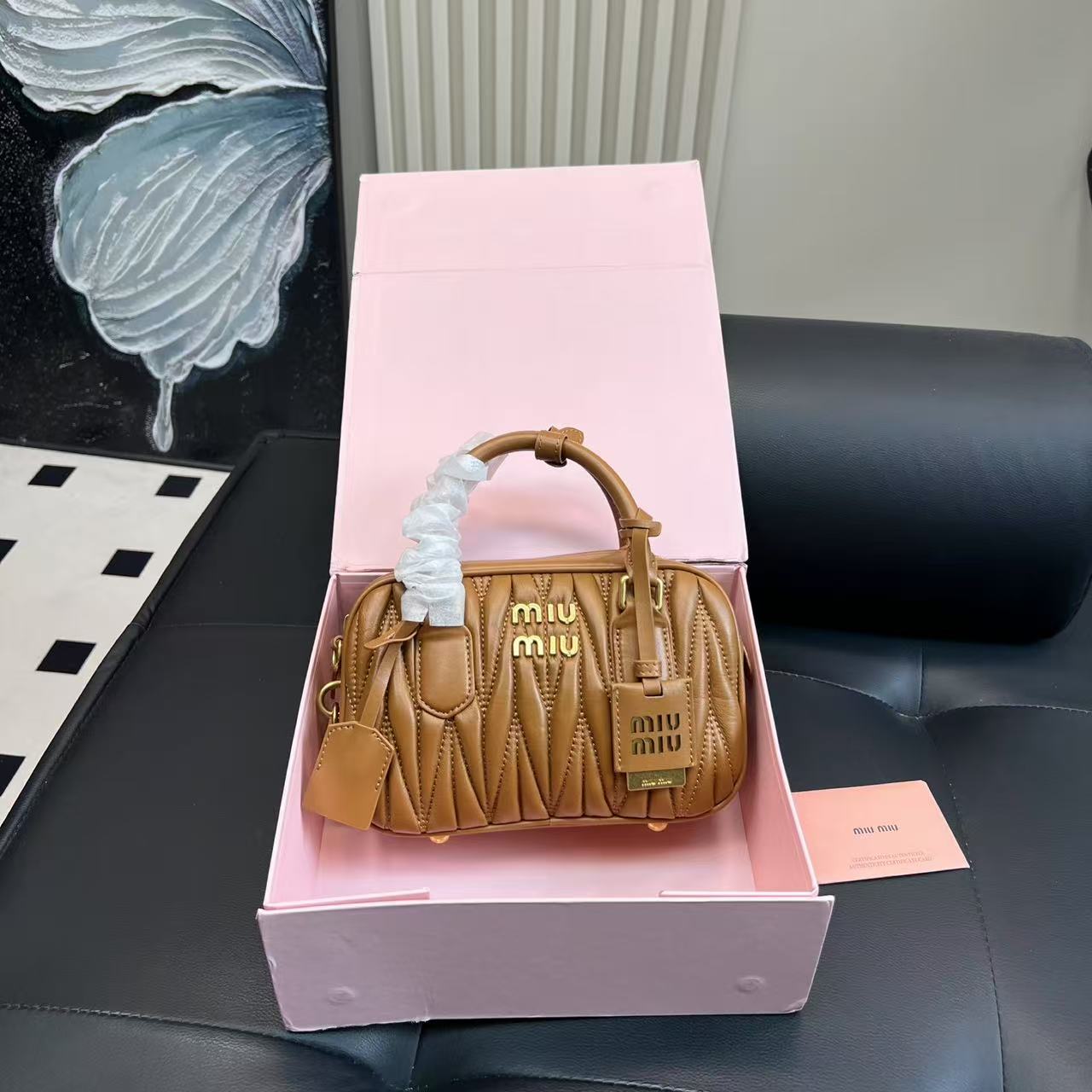 M1UM1U プリーツトートバッグ【50％割引+送料無料】