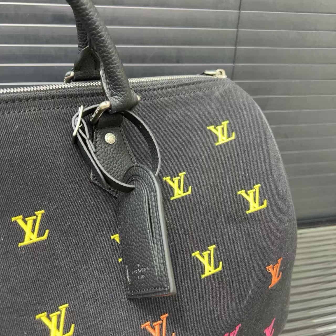 LV Speedy刺繍ロゴトラベルバッグ【50％割引+送料無料】