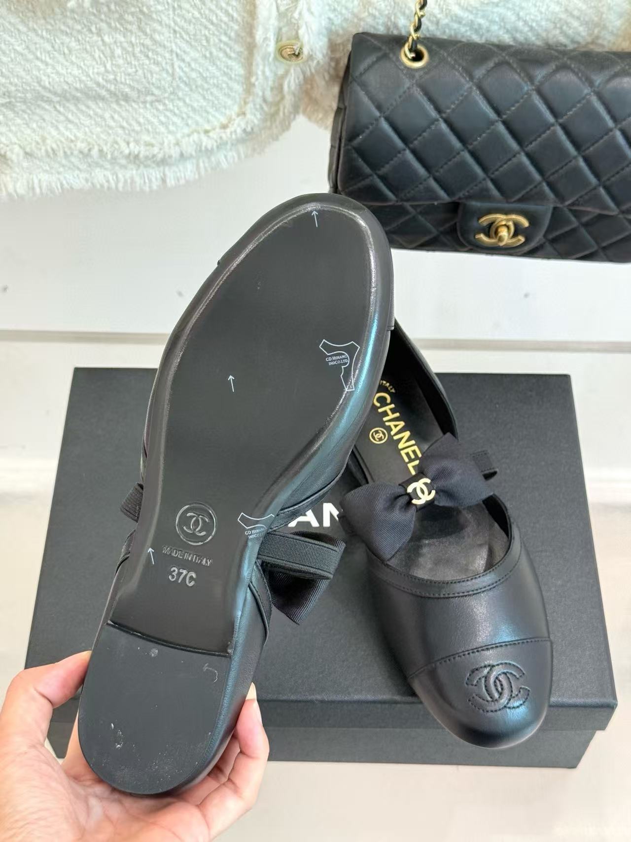 CHANE1 高品質リボンメリージェーンフラットシューズ【50％割引+送料無料】