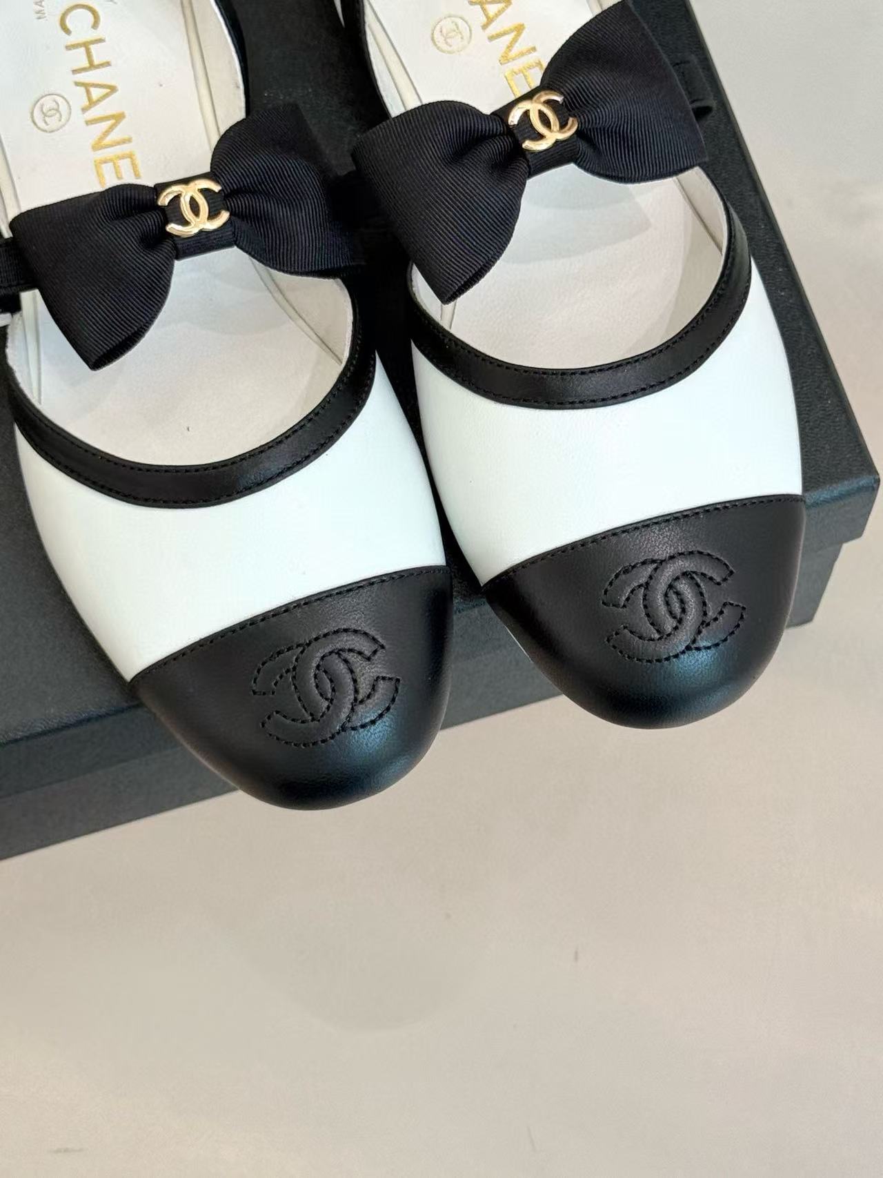 CHANE1 高品質リボンメリージェーンフラットシューズ【50％割引+送料無料】