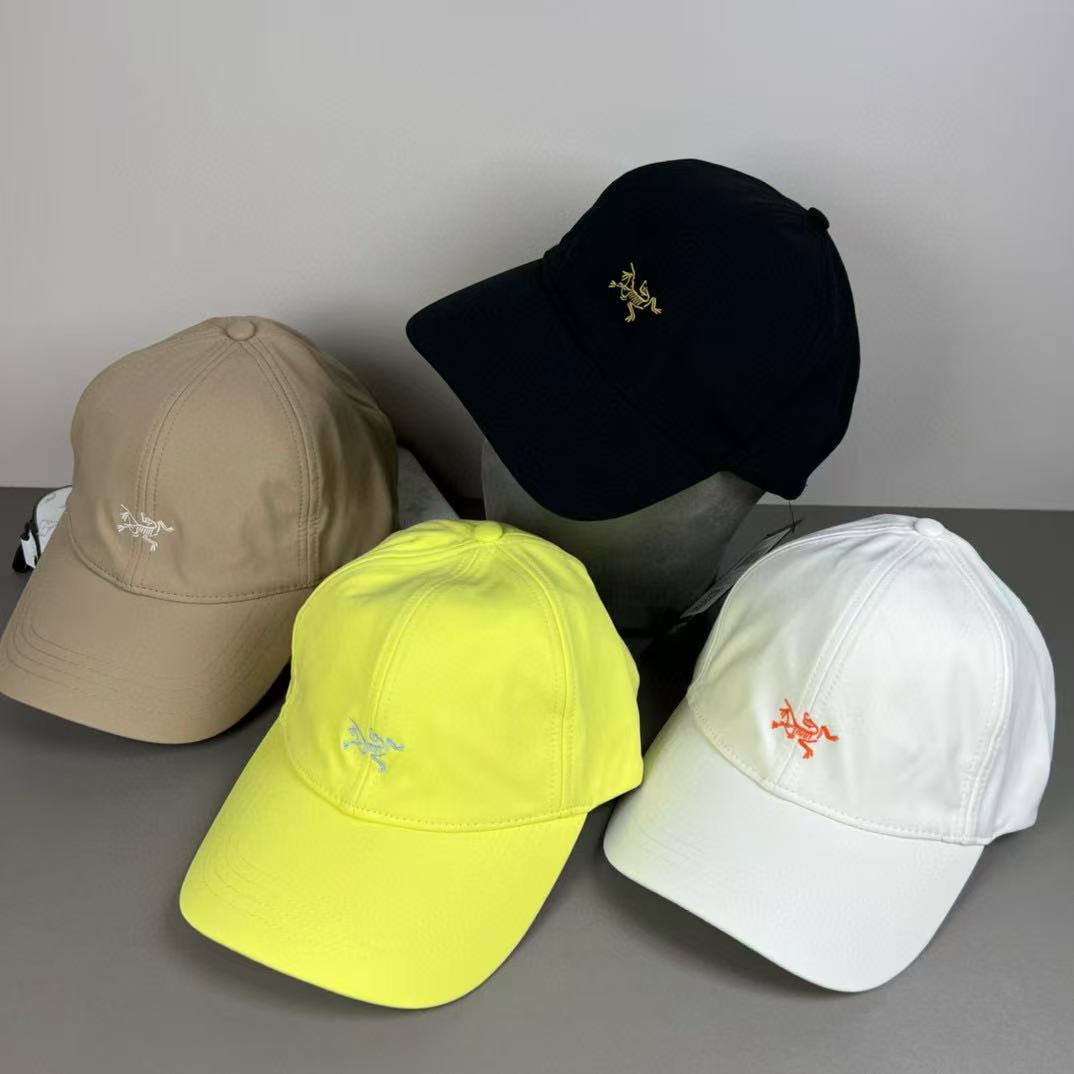 ARCTERYX 刺繍ロゴ ベースボールキャップ【50％割引+送料無料】