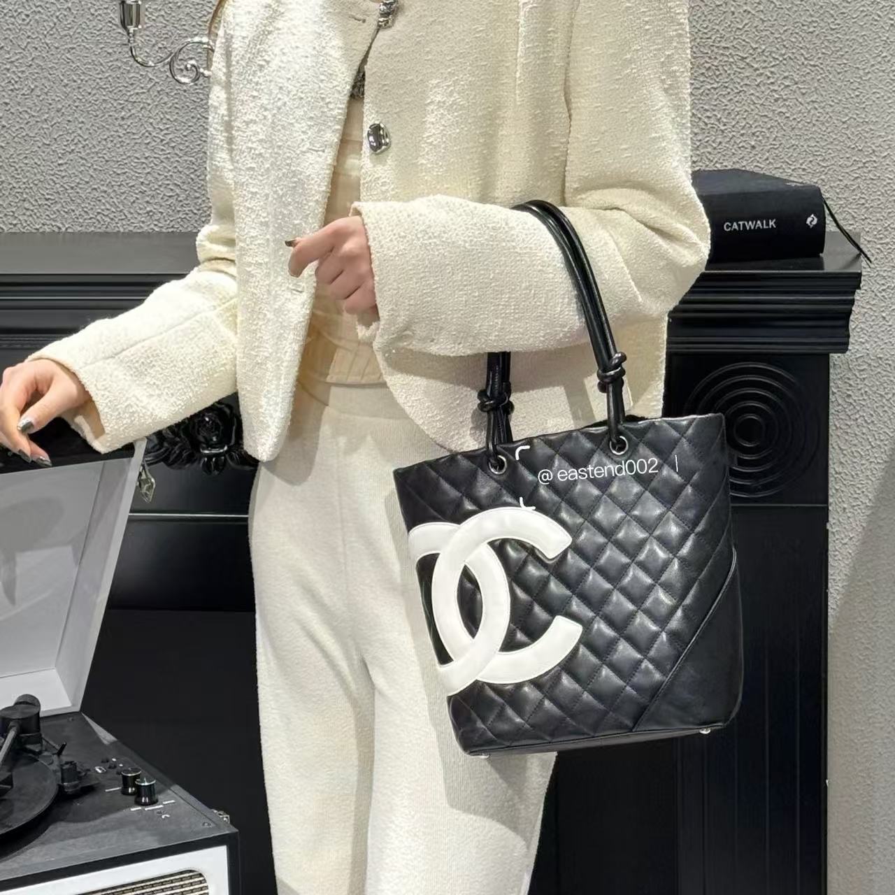 CHANE1 ダブルCハンドバッグ【50％割引+送料無料】