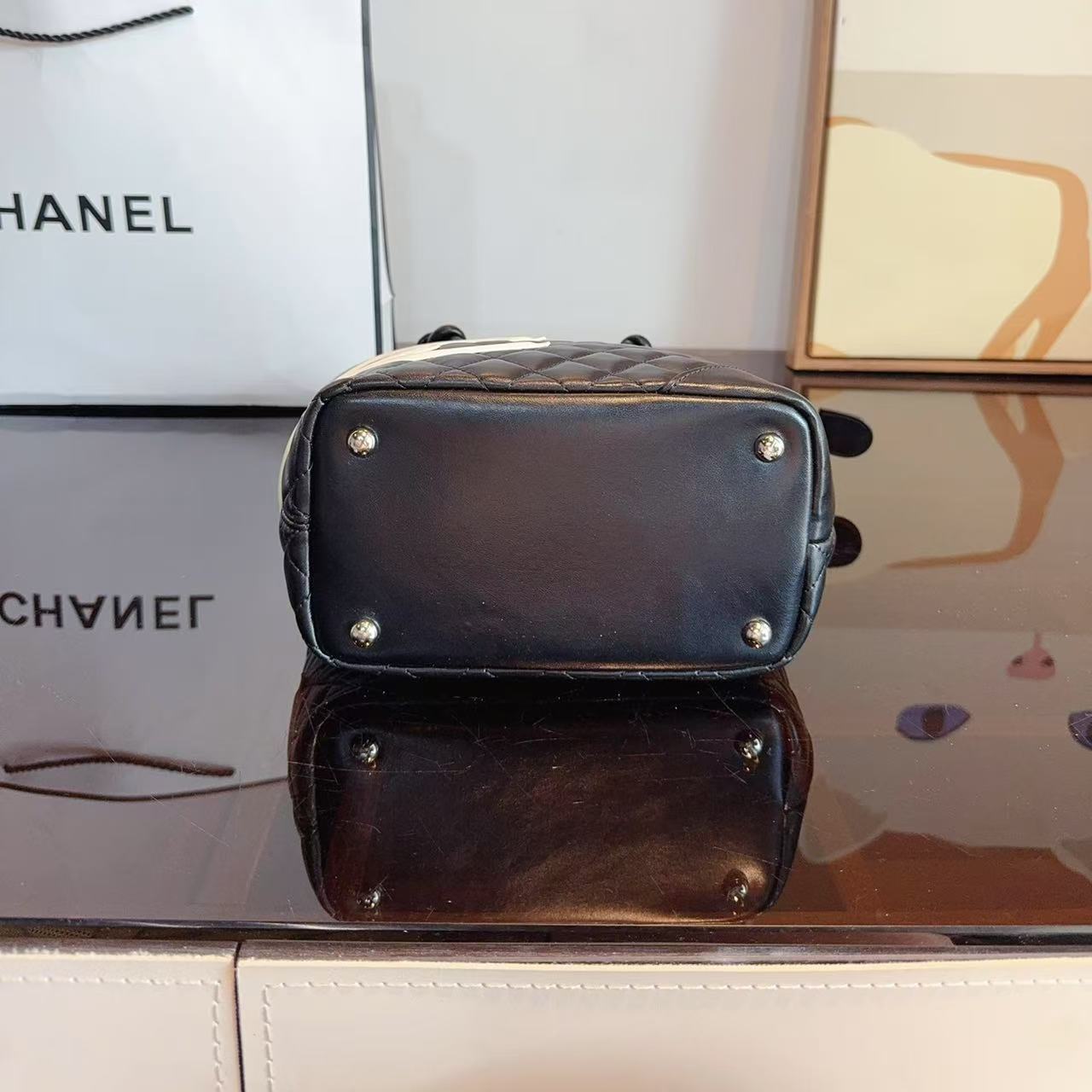 CHANE1 ダブルCハンドバッグ【50％割引+送料無料】