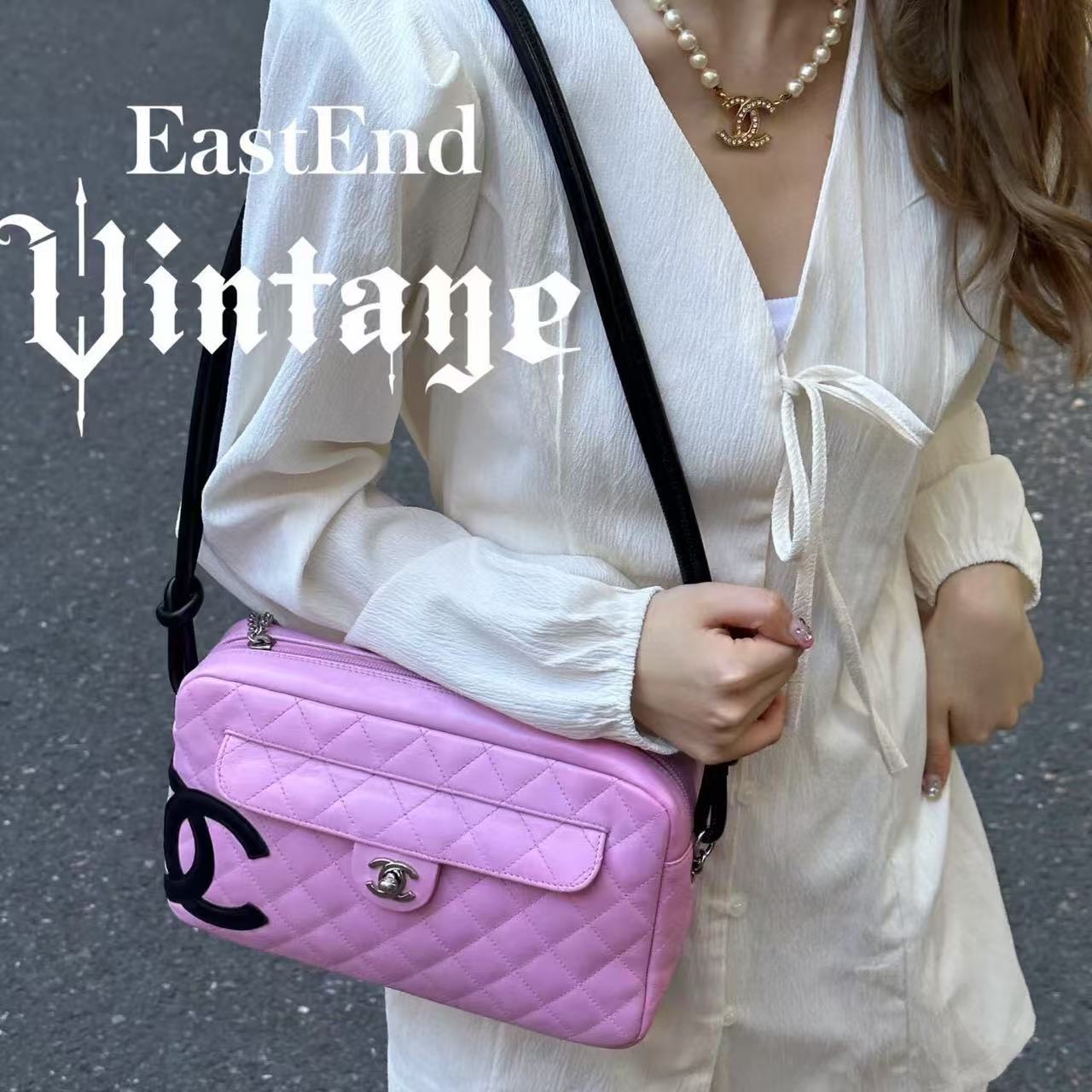 CHANE1 ダブルC カメラバッグ【50％割引+送料無料】