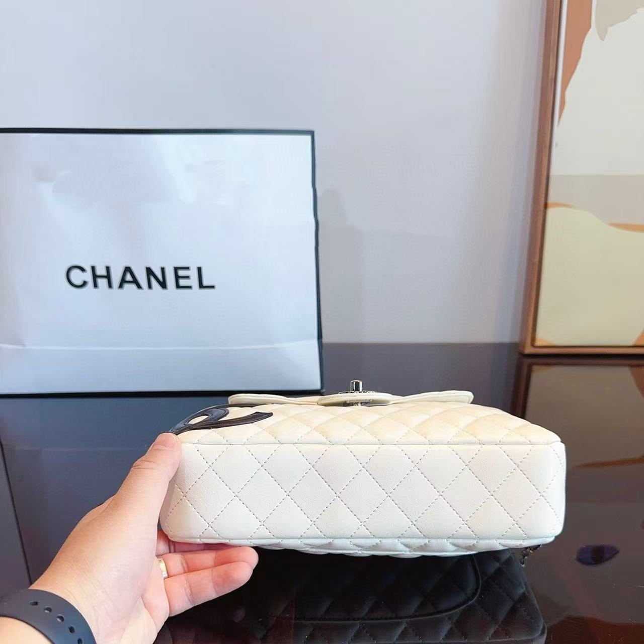 CHANE1 ダブルC カメラバッグ【50％割引+送料無料】