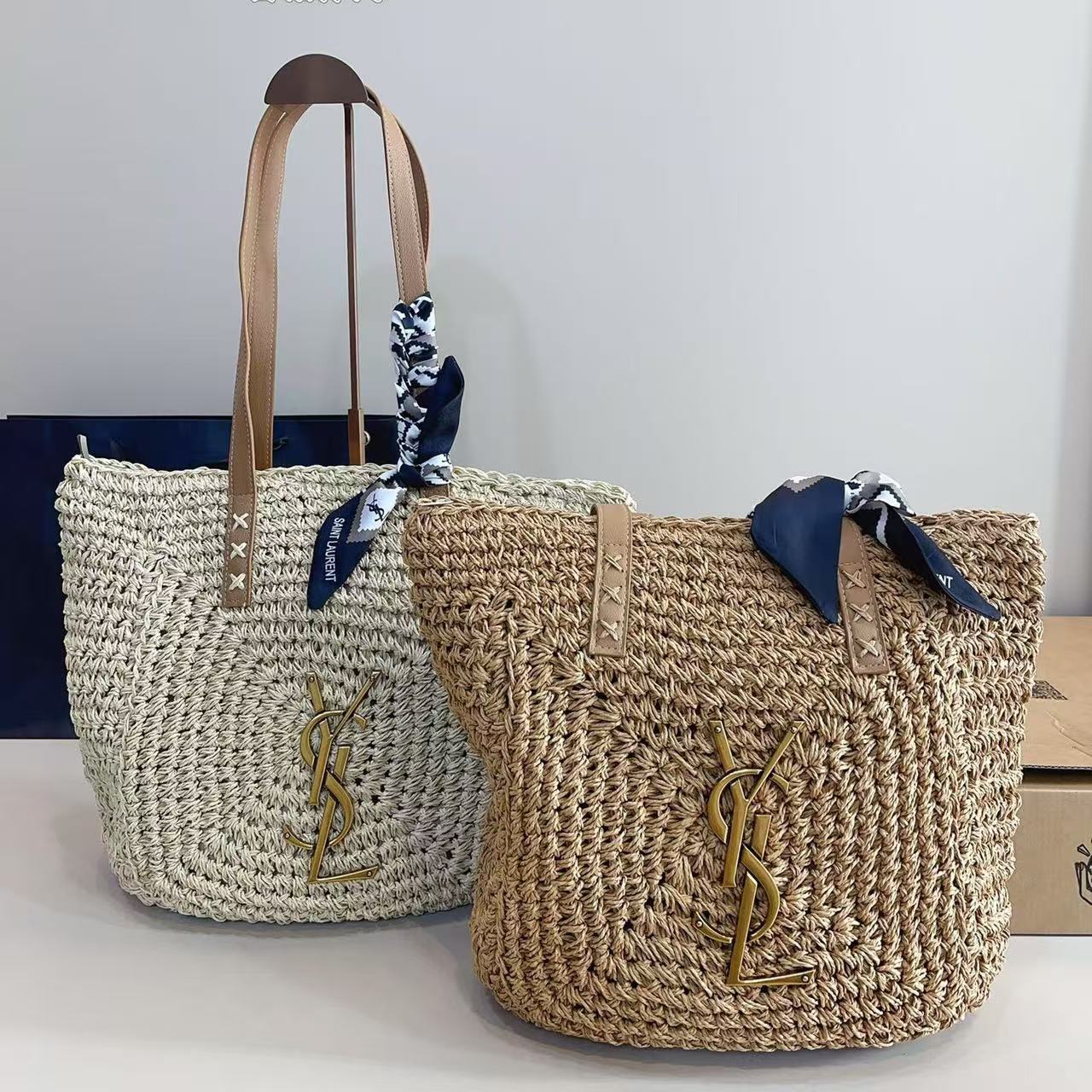 YSL織りショッピングバッグ【50％割引+送料無料】