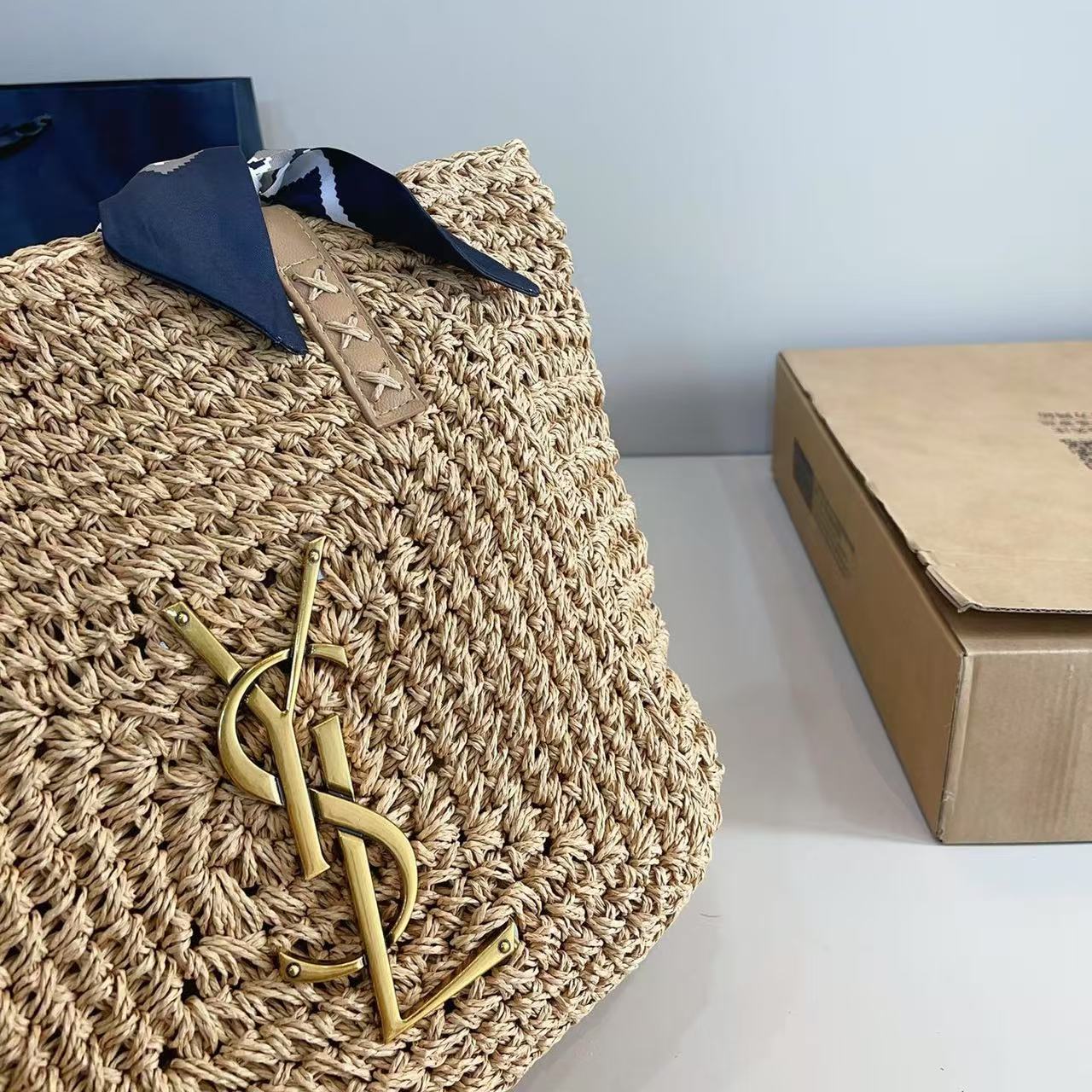 YSL織りショッピングバッグ【50％割引+送料無料】