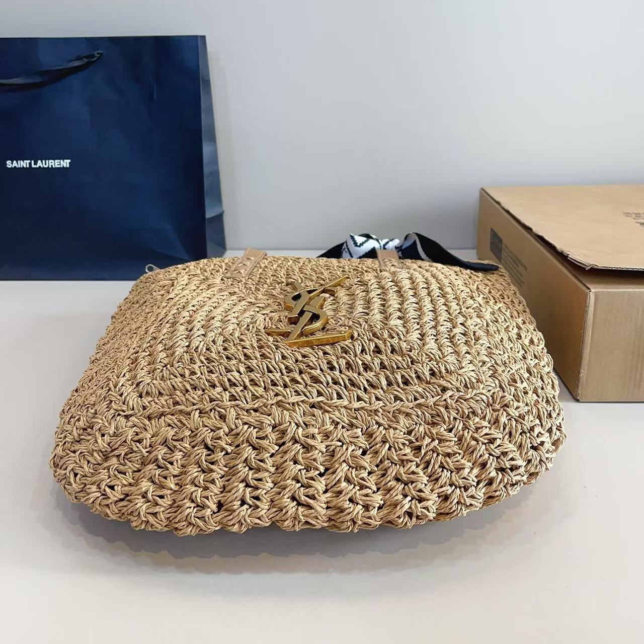 YSL織りショッピングバッグ【50％割引+送料無料】
