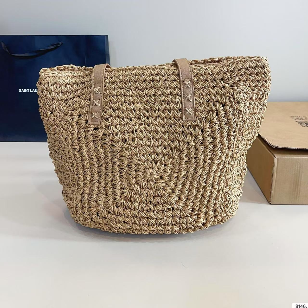 YSL織りショッピングバッグ【50％割引+送料無料】