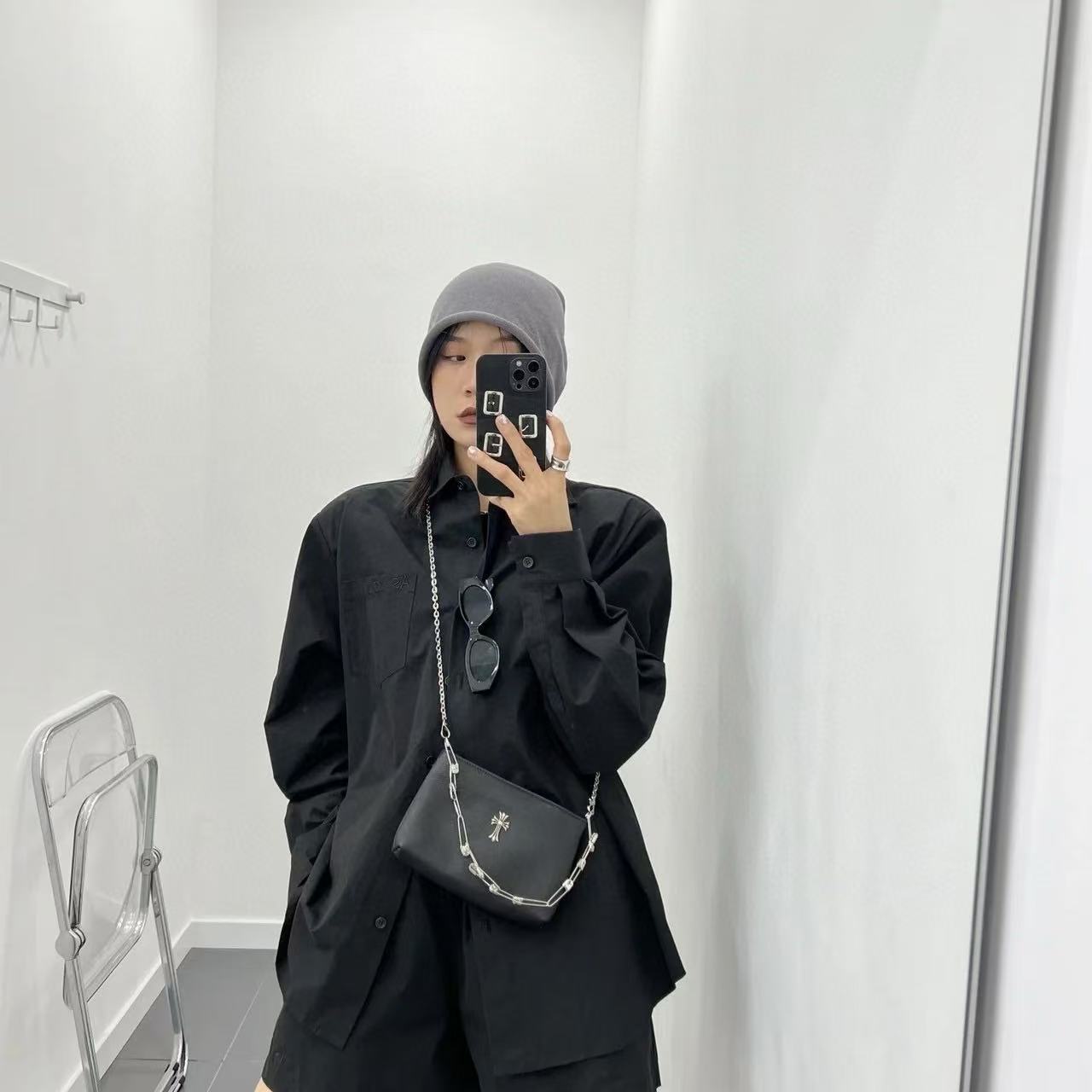 Chr0me Hearts チェーン アンダーアームバッグ【50％割引+送料無料】