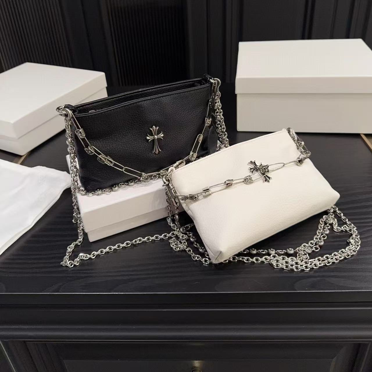 Chr0me Hearts チェーン アンダーアームバッグ【50％割引+送料無料】