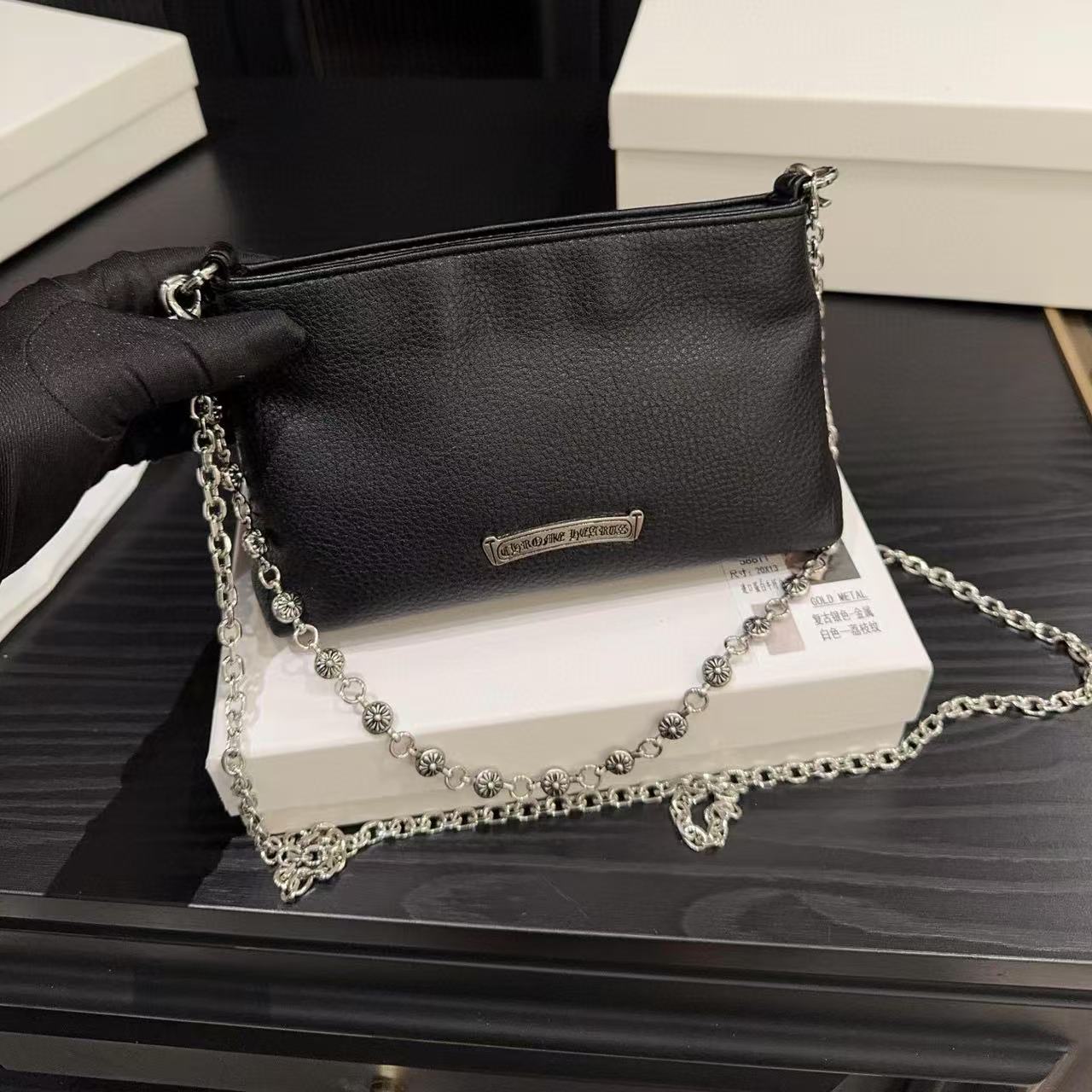 Chr0me Hearts チェーン アンダーアームバッグ【50％割引+送料無料】