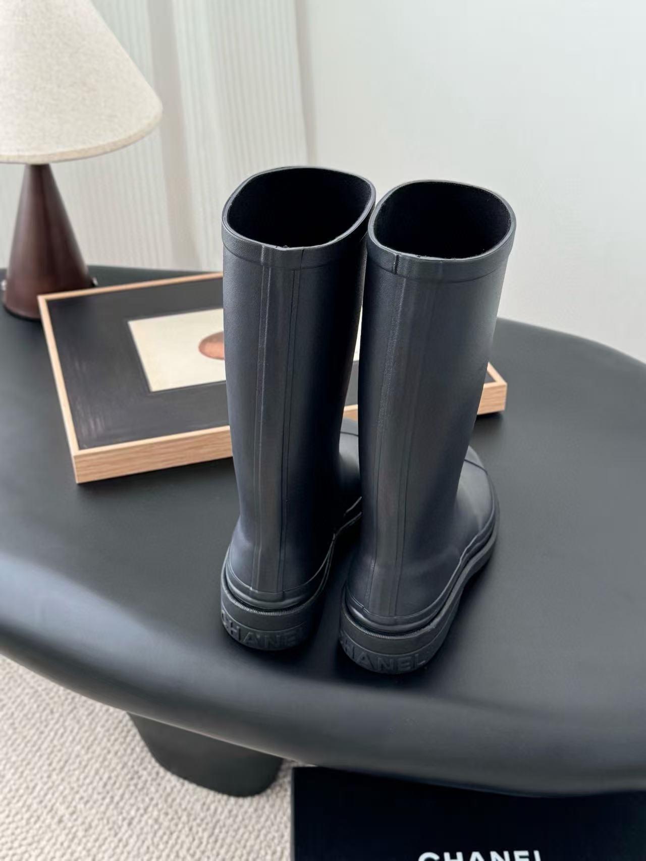 CHANE1 高品質ダブルCレインブーツ【50％割引+送料無料】