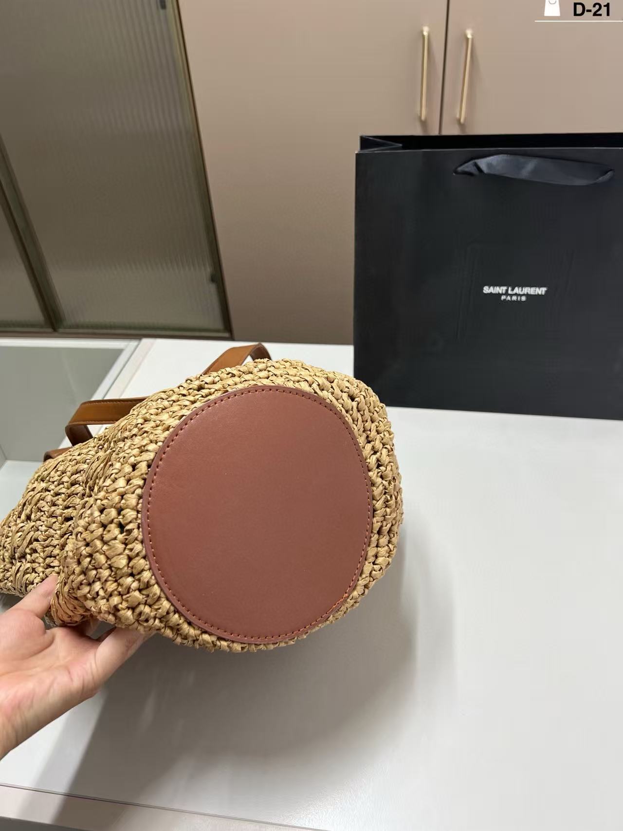 YSL ストローバッグ【50％割引+送料無料】