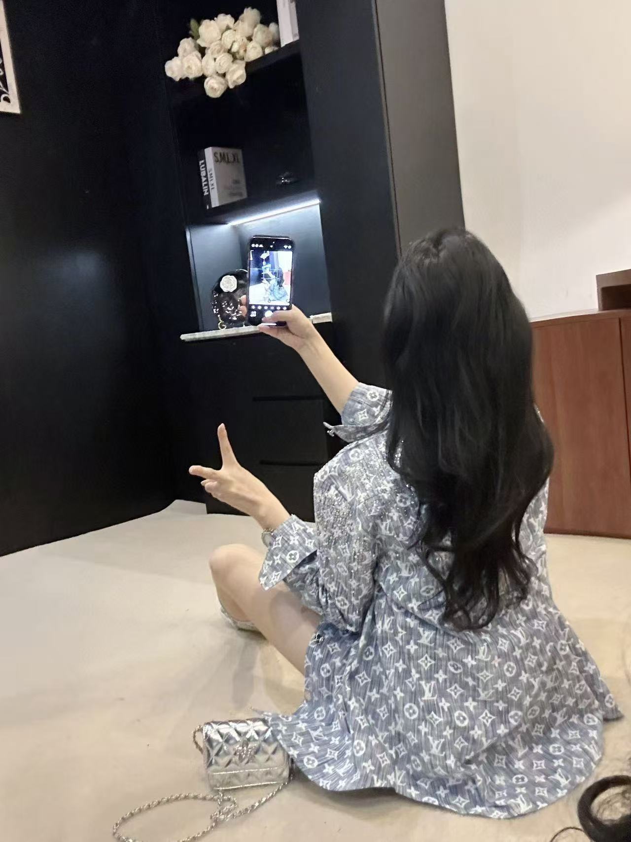 LVプリントデニムジャケット【50％割引+送料無料】