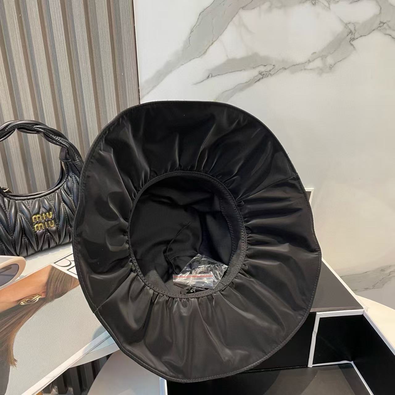 GUCC1 ジャカード サンプロテクション バケットハット【50％割引+送料無料】