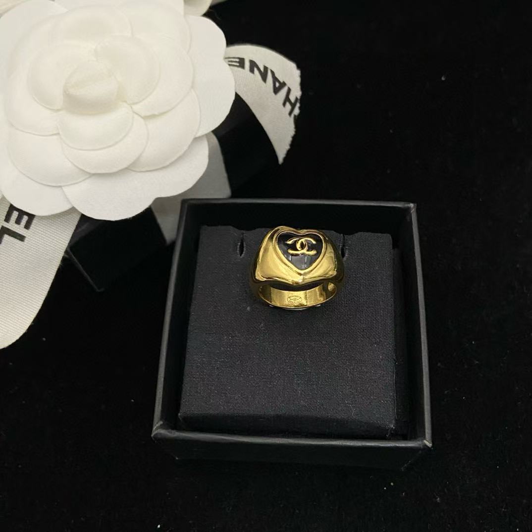 CHANE1 ハートエナメルリング【50％割引+送料無料】