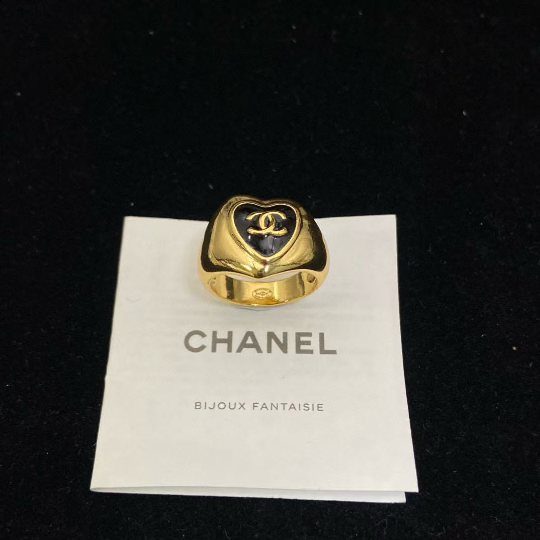 CHANE1 ハートエナメルリング【50％割引+送料無料】