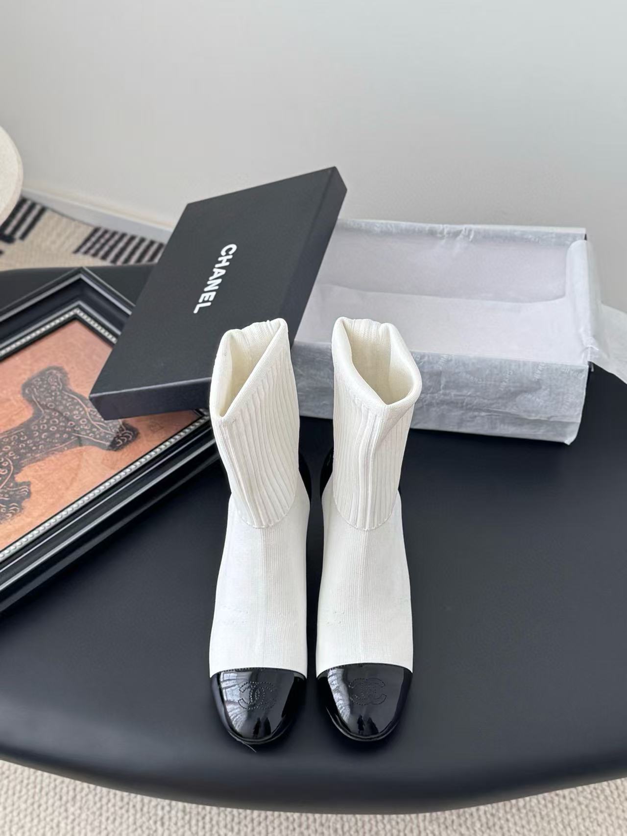 CHANE1 高品質秋冬ソックスブーツ【50％割引+送料無料】