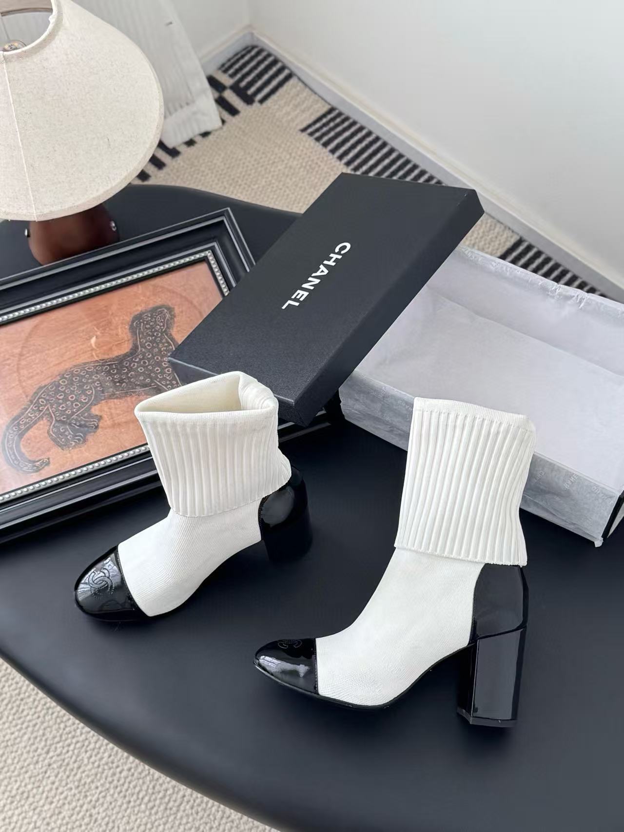 CHANE1 高品質秋冬ソックスブーツ【50％割引+送料無料】