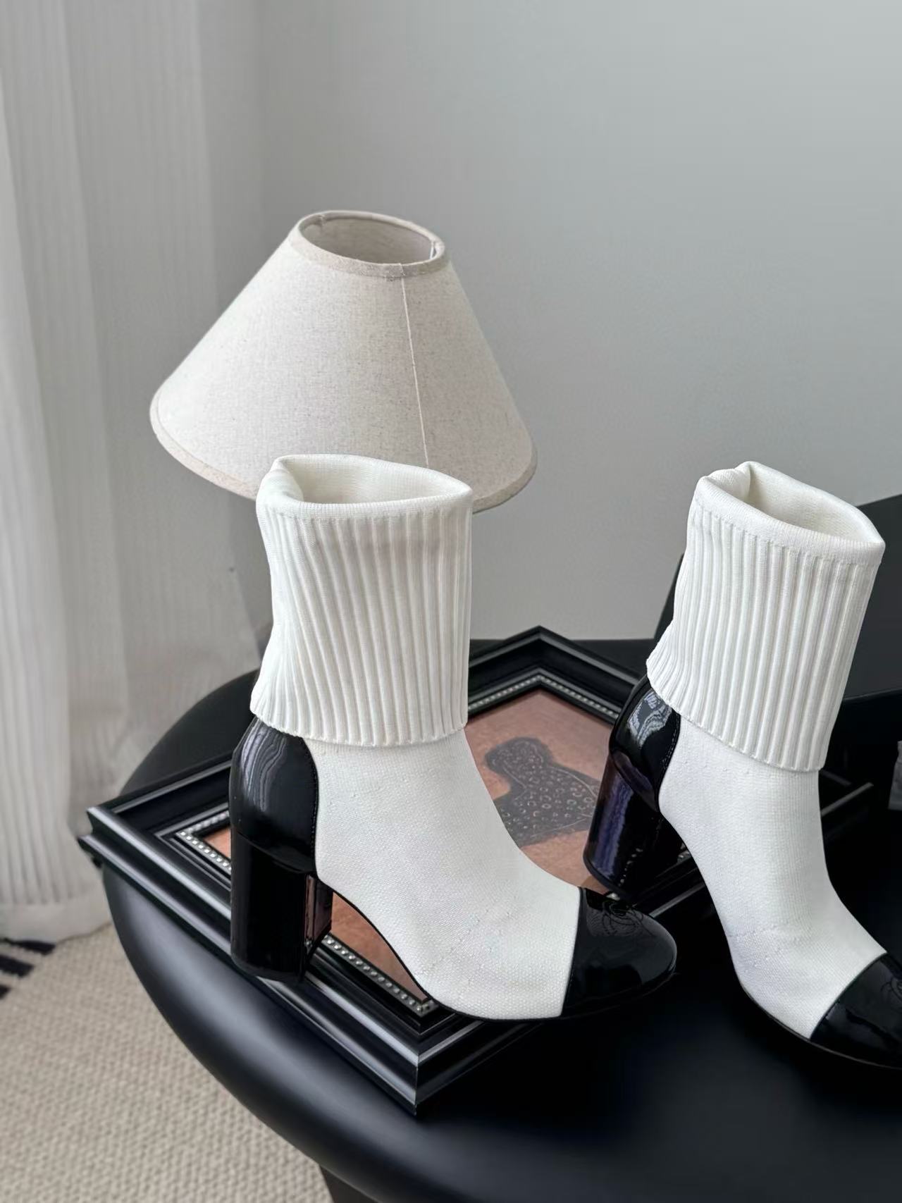 CHANE1 高品質秋冬ソックスブーツ【50％割引+送料無料】