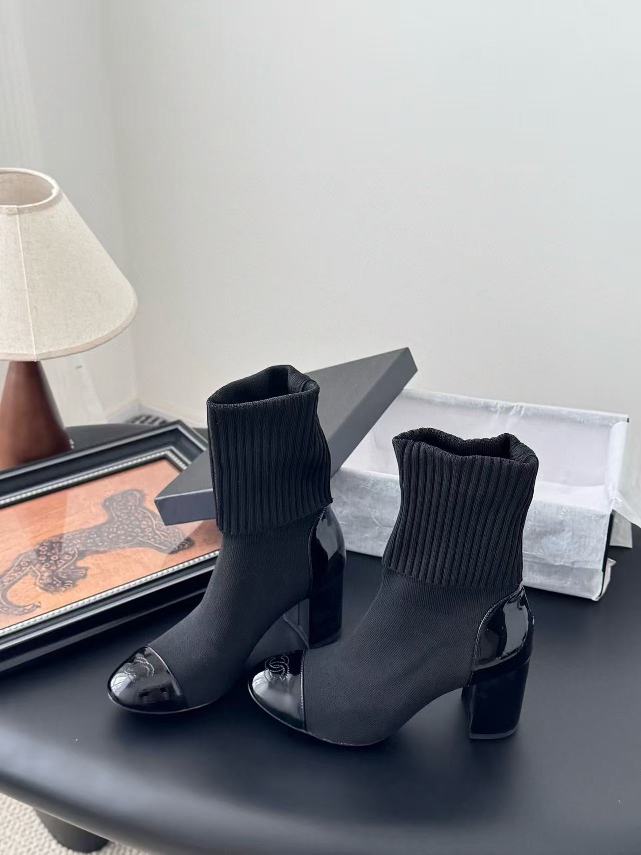 CHANE1 高品質秋冬ソックスブーツ【50％割引+送料無料】