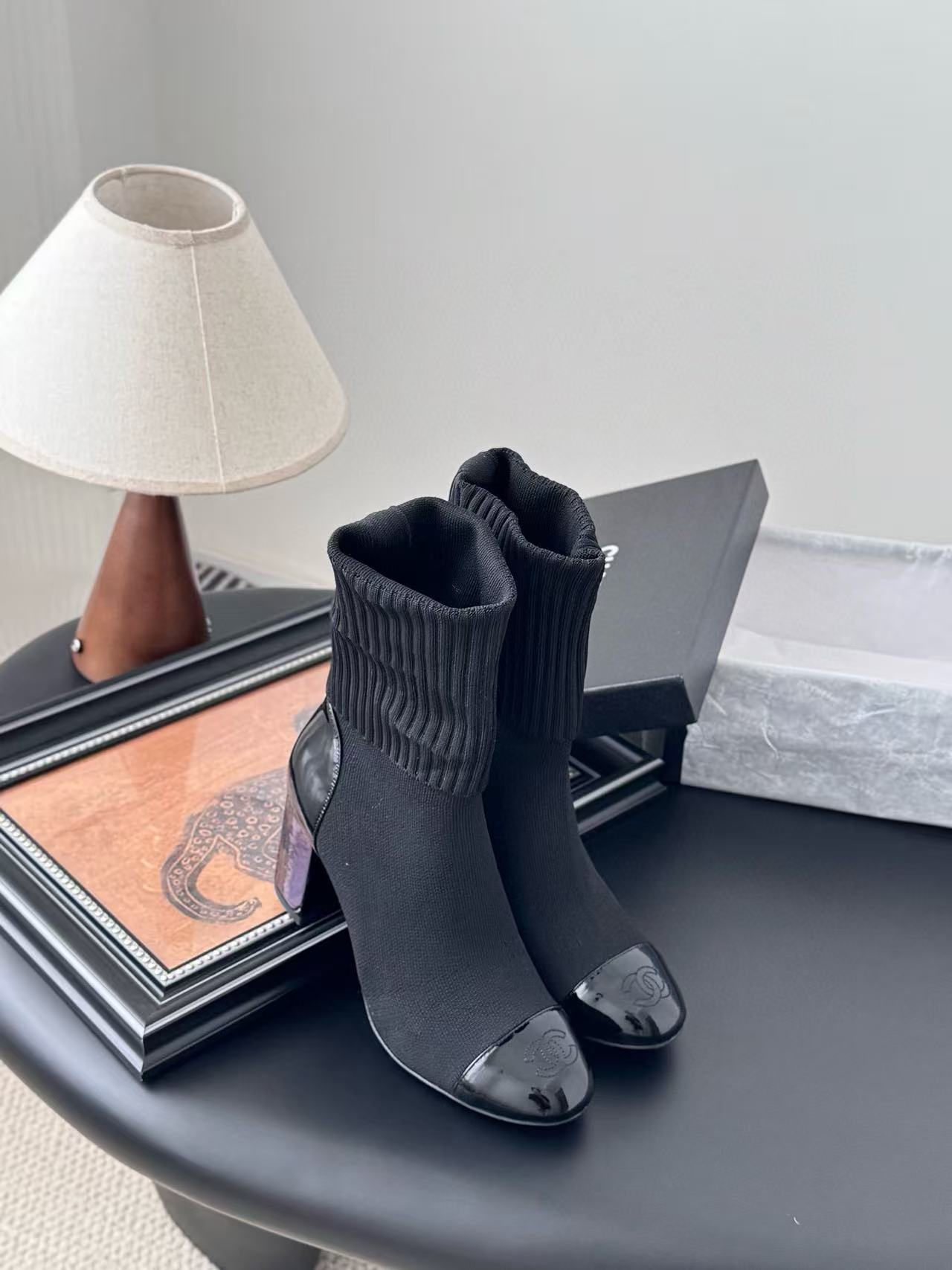 CHANE1 高品質秋冬ソックスブーツ【50％割引+送料無料】