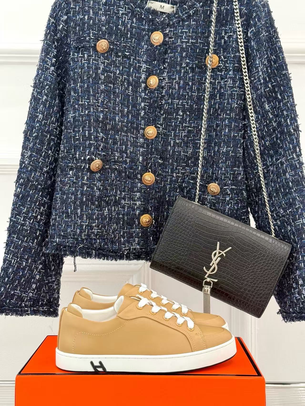 HERME5の高品質クラシックホワイトシューズ【50％割引+送料無料】