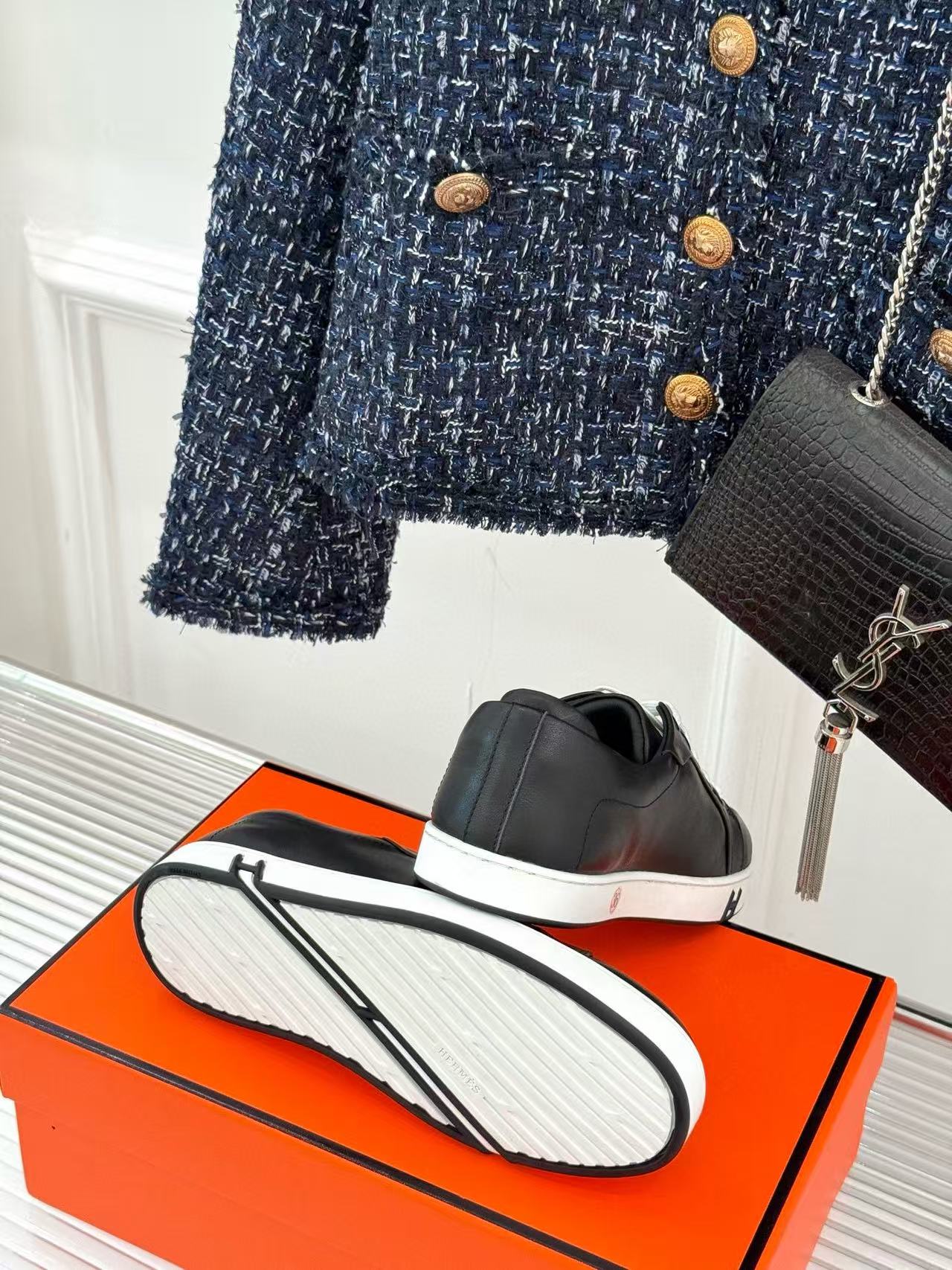 HERME5の高品質クラシックホワイトシューズ【50％割引+送料無料】