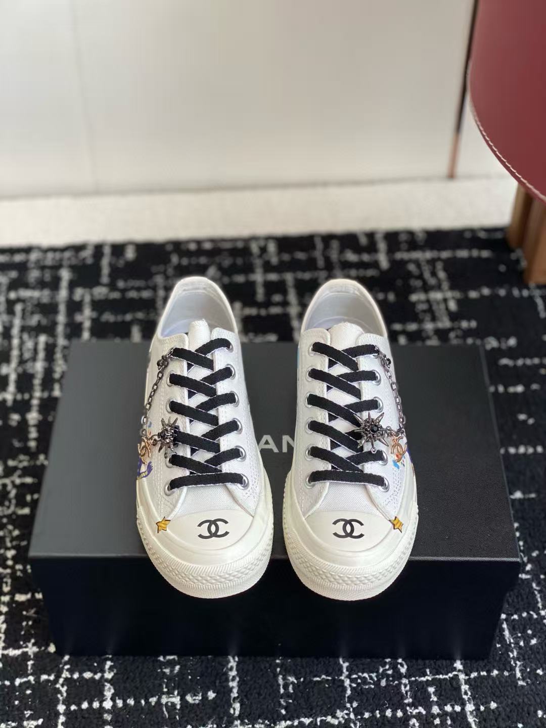 CHANE1 高品質チェーンキャンバスカジュアルシューズ【50％割引+送料無料】