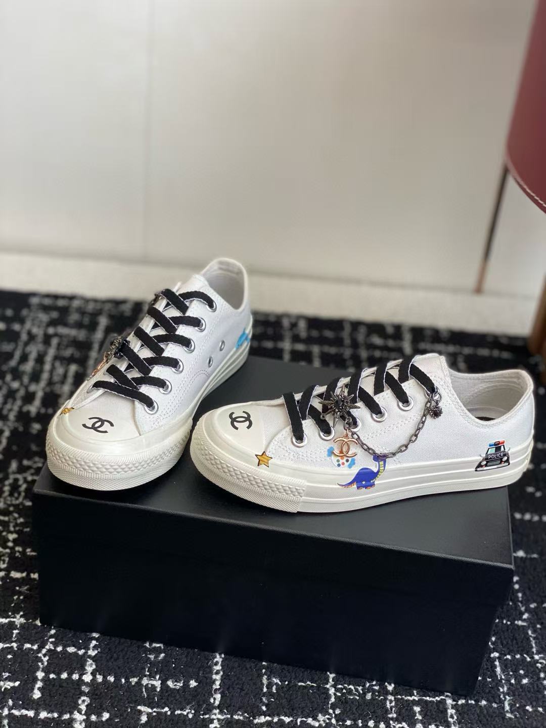 CHANE1 高品質チェーンキャンバスカジュアルシューズ【50％割引+送料無料】