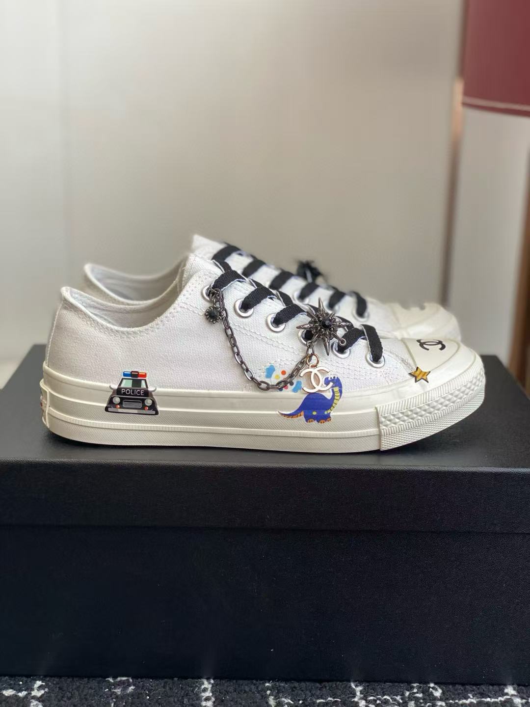 CHANE1 高品質チェーンキャンバスカジュアルシューズ【50％割引+送料無料】