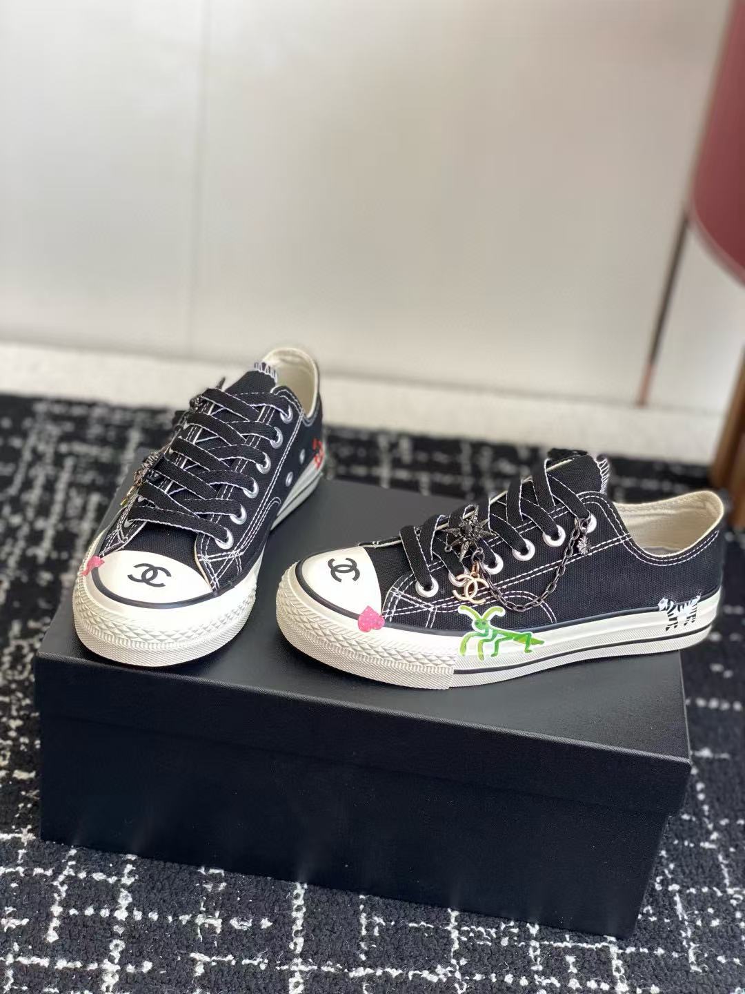 CHANE1 高品質チェーンキャンバスカジュアルシューズ【50％割引+送料無料】