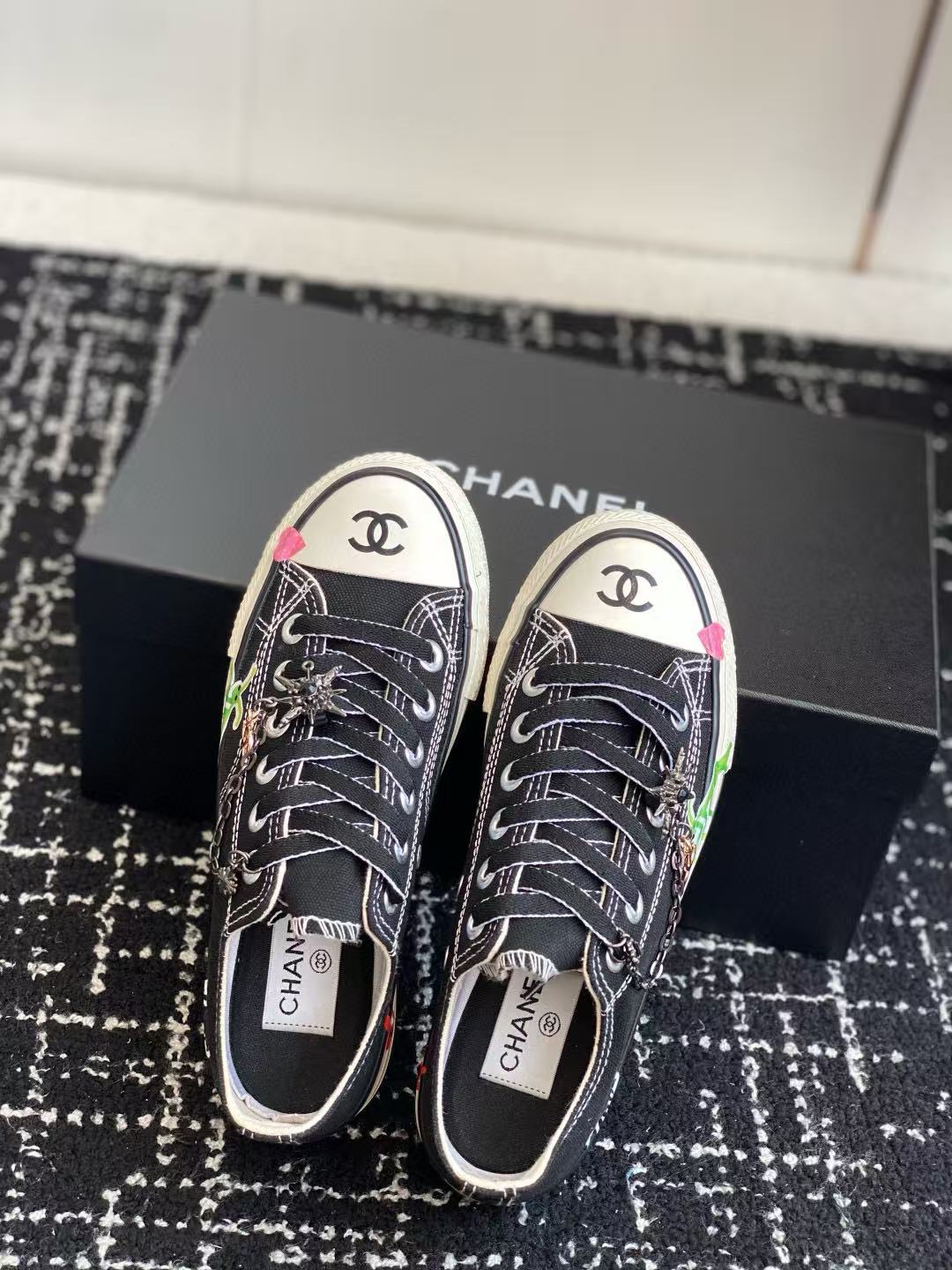 CHANE1 高品質チェーンキャンバスカジュアルシューズ【50％割引+送料無料】