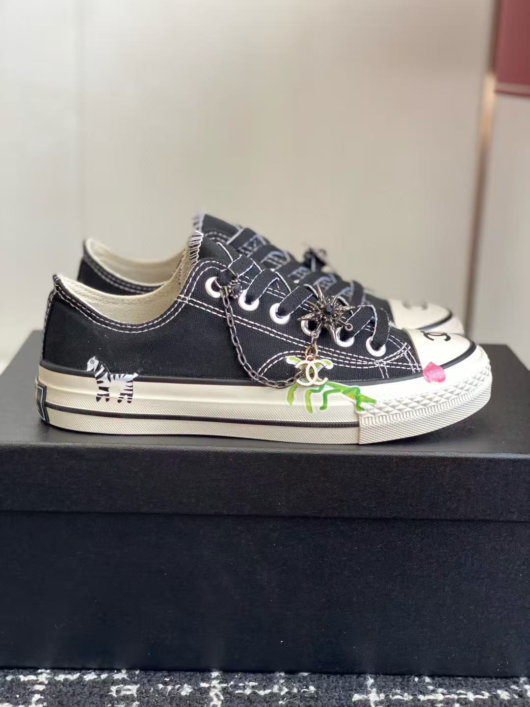 CHANE1 高品質チェーンキャンバスカジュアルシューズ【50％割引+送料無料】