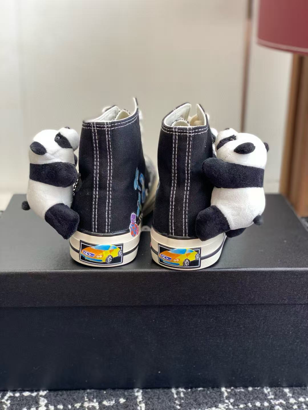 CHANE1 高品質チェーンキャンバスハイトップシューズ【50％割引+送料無料】