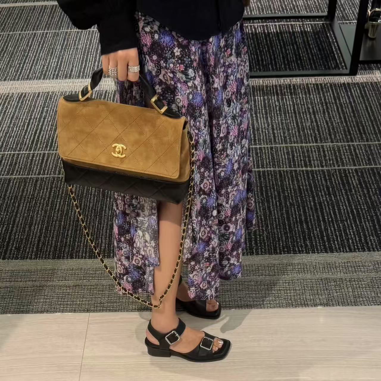 CHANE1 チェーンショッピングバッグ【50％割引+送料無料】