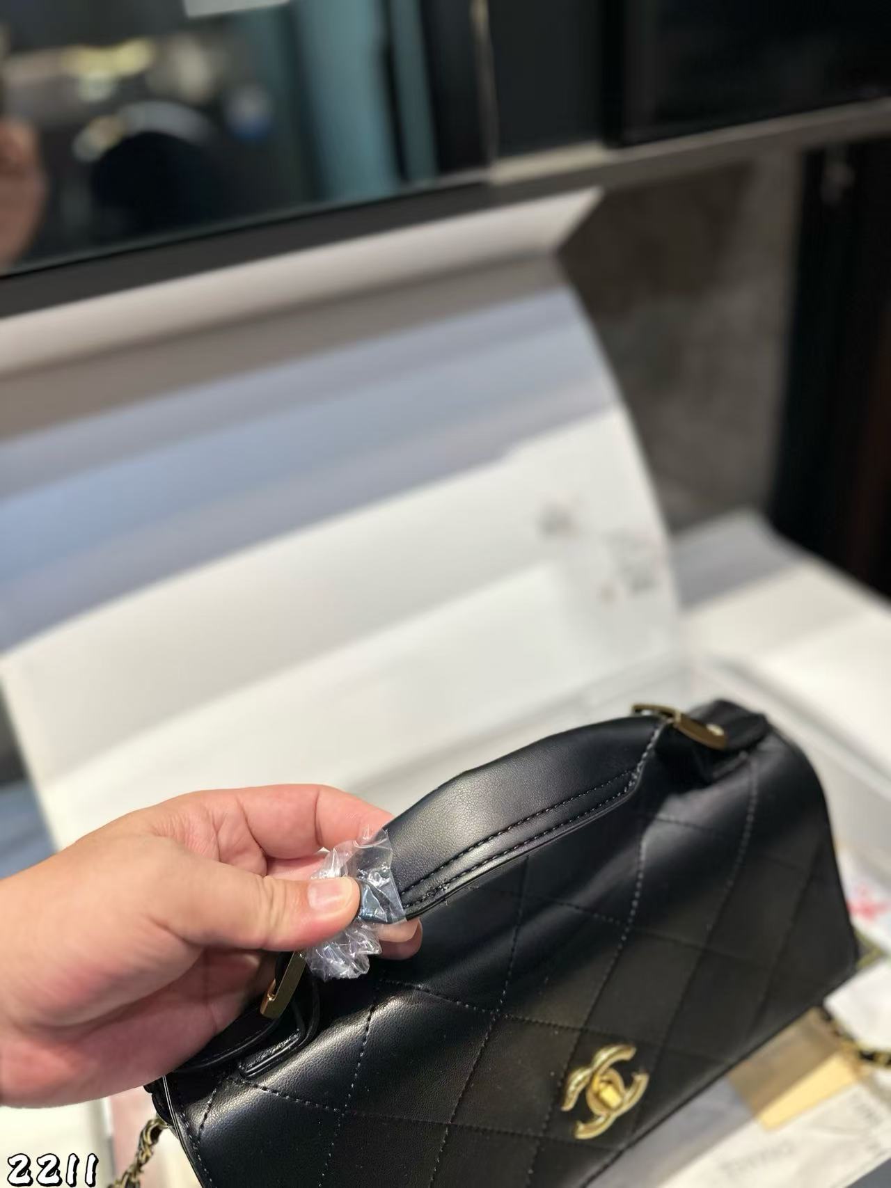 CHANE1 チェーンショッピングバッグ【50％割引+送料無料】