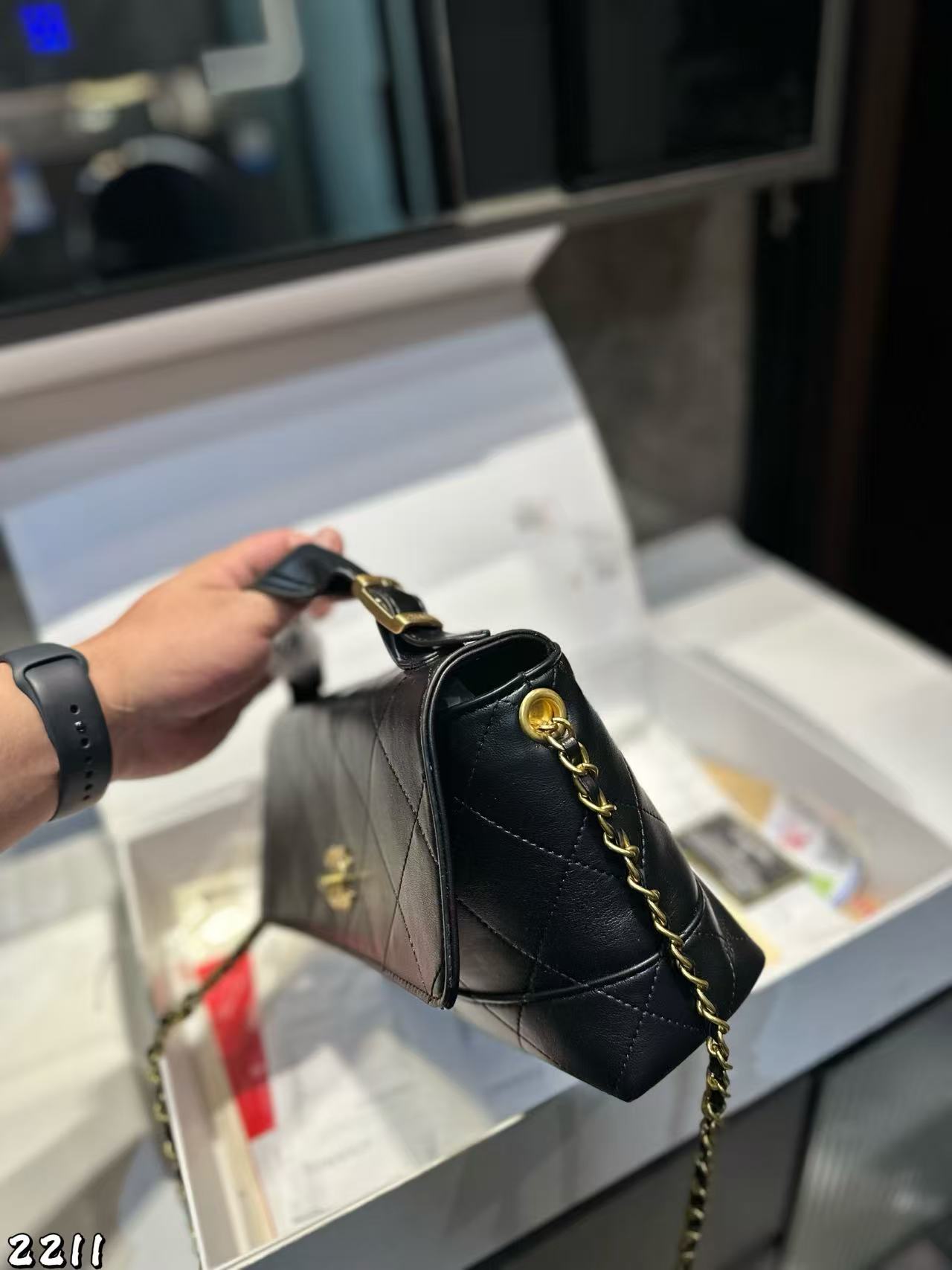 CHANE1 チェーンショッピングバッグ【50％割引+送料無料】